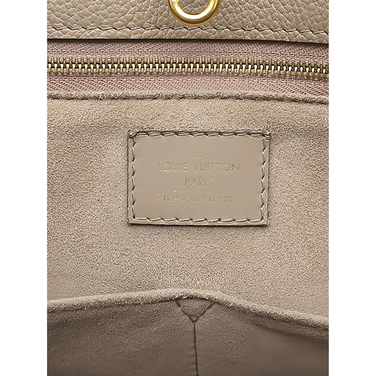 Louis Vuitton Monogram Empreinte OnTheGo MM — Beige