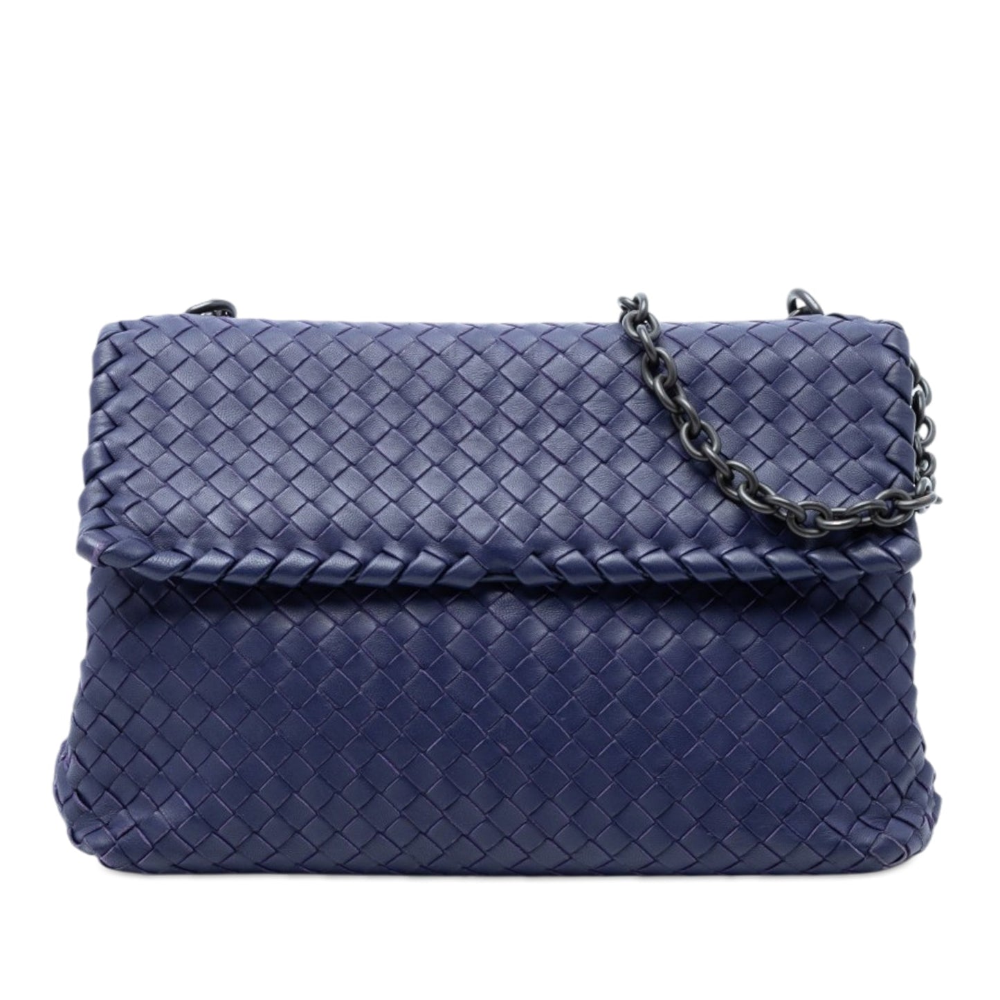 Bottega Veneta Medium Nappa Intrecciato Olimpia Shoulder Bag