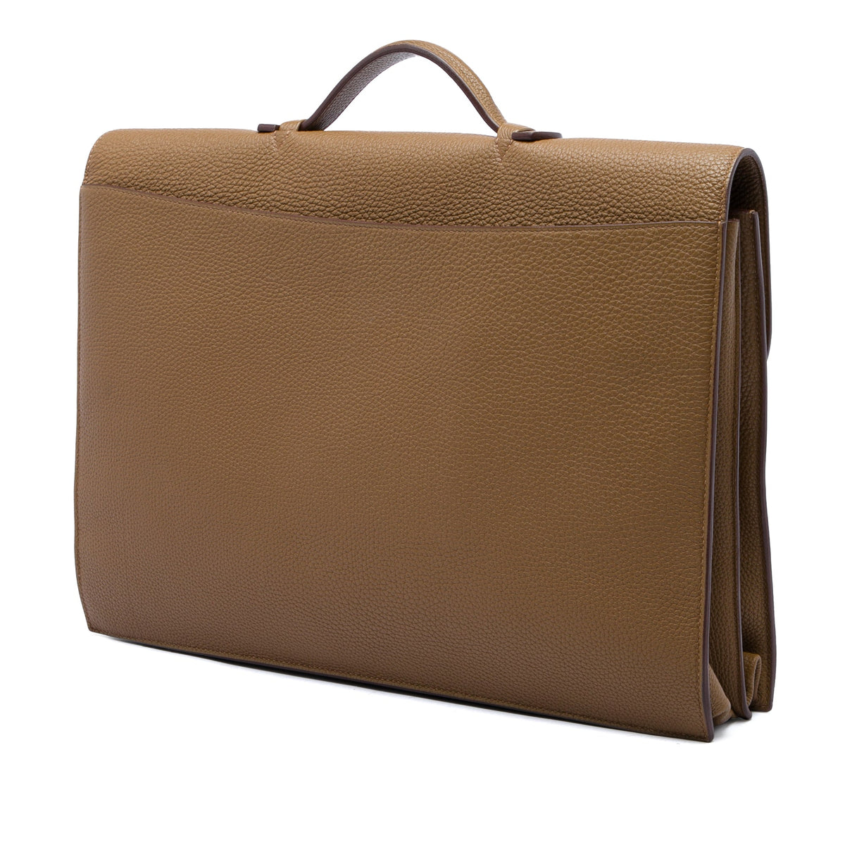 Hermès Togo Sac a Depeches 40 — Brown