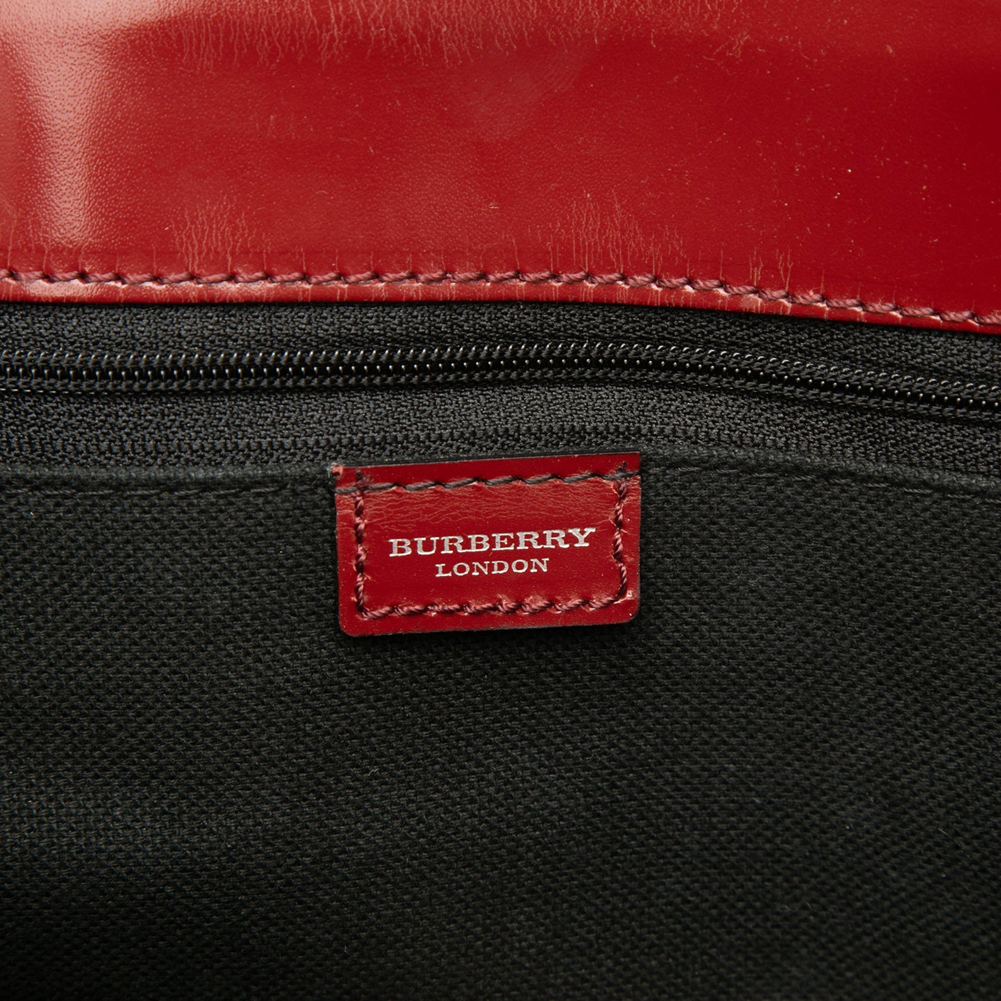 Burberry Haymarket Check Coated Canvas Tote