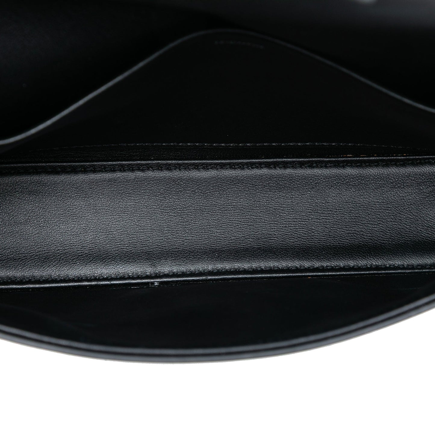 Celine Shiny Calfskin Triomphe Chain Box Shoulder Bag