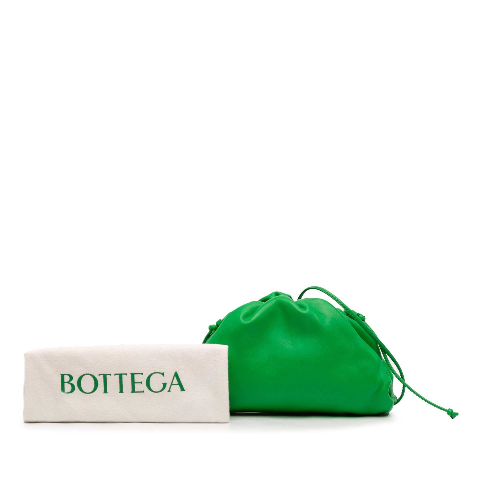Bottega Veneta Lambskin The Mini Pouch Crossbody