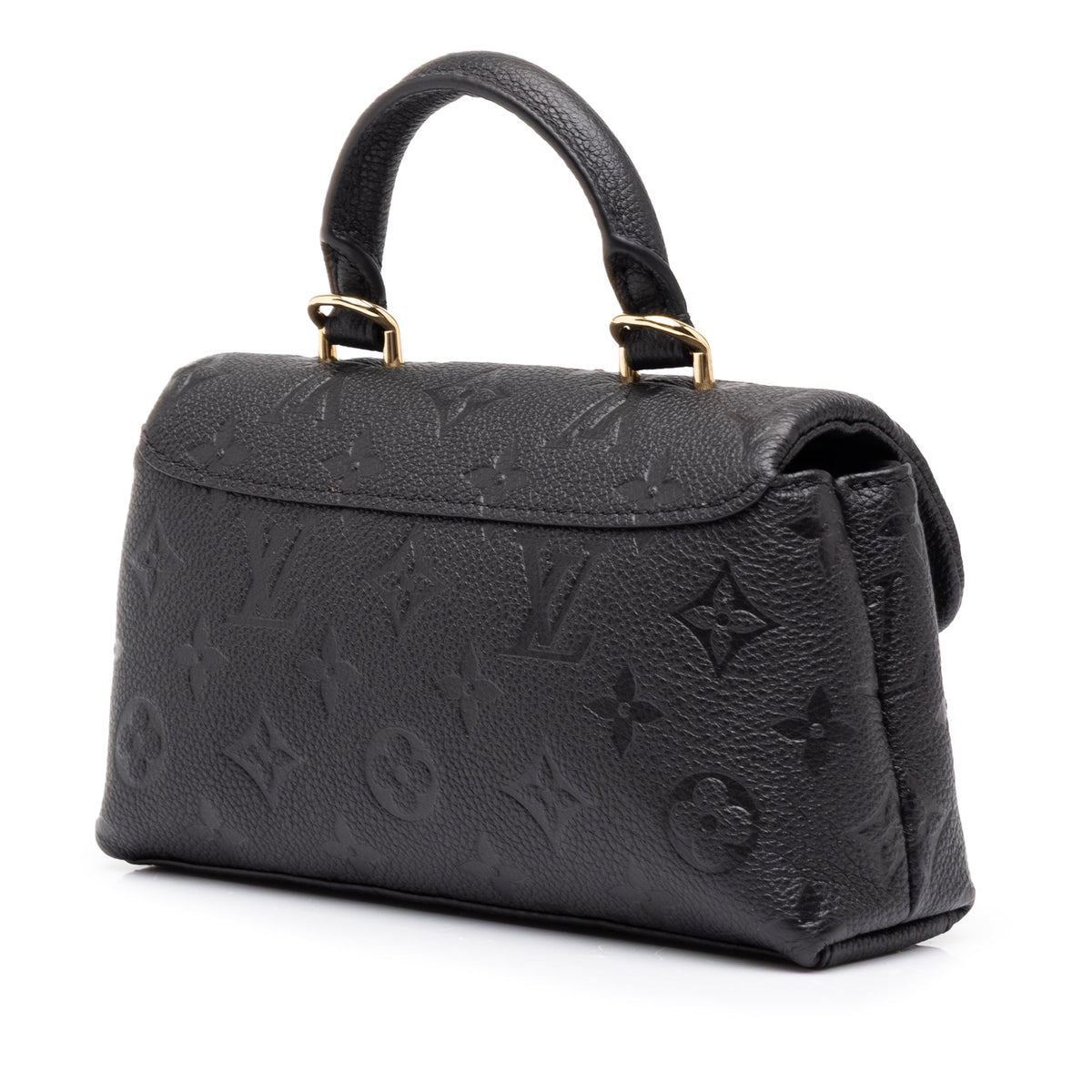 Louis Vuitton Monogram Empreinte Nano Madeleine — Black