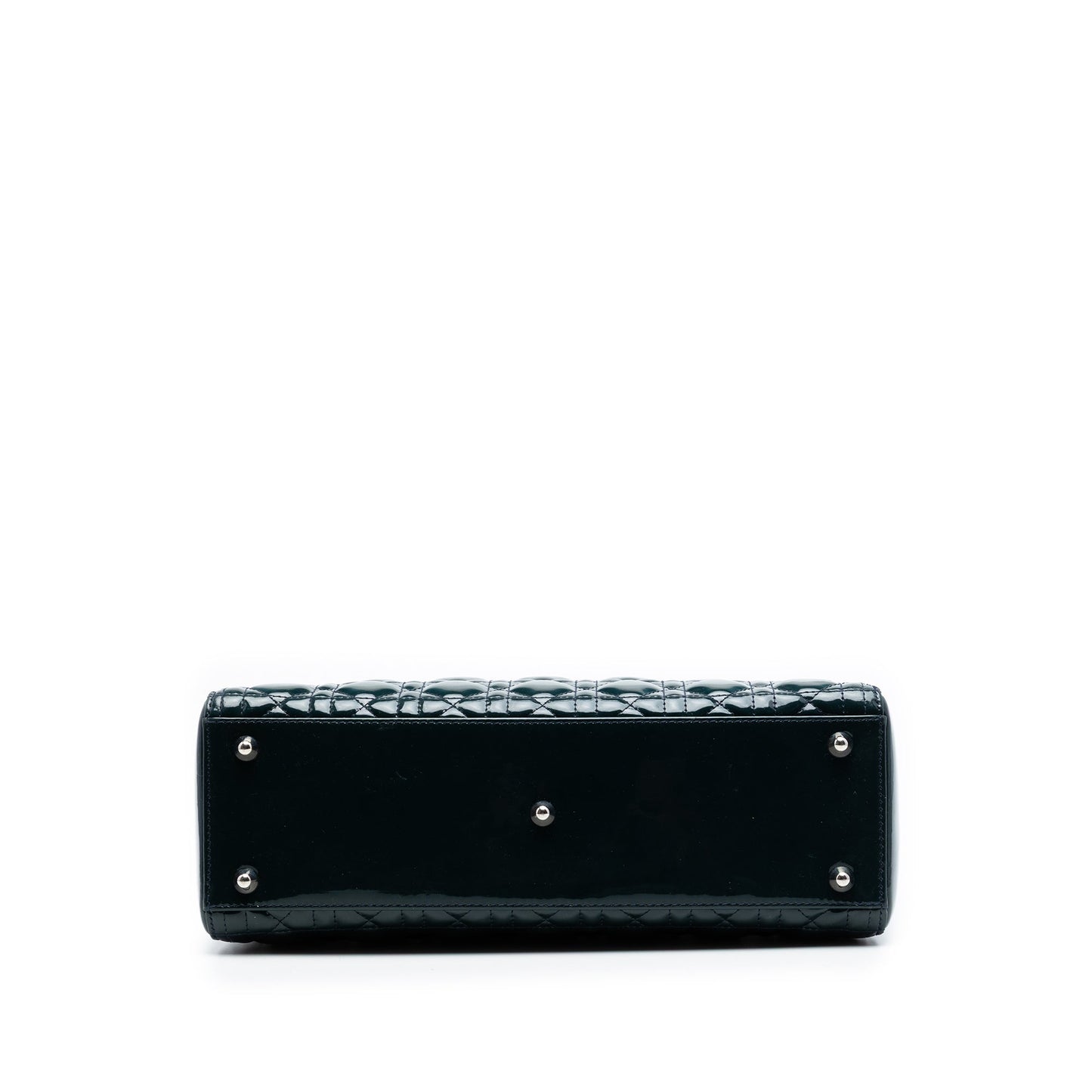 Dior Large Patent Cannage Lady Dior