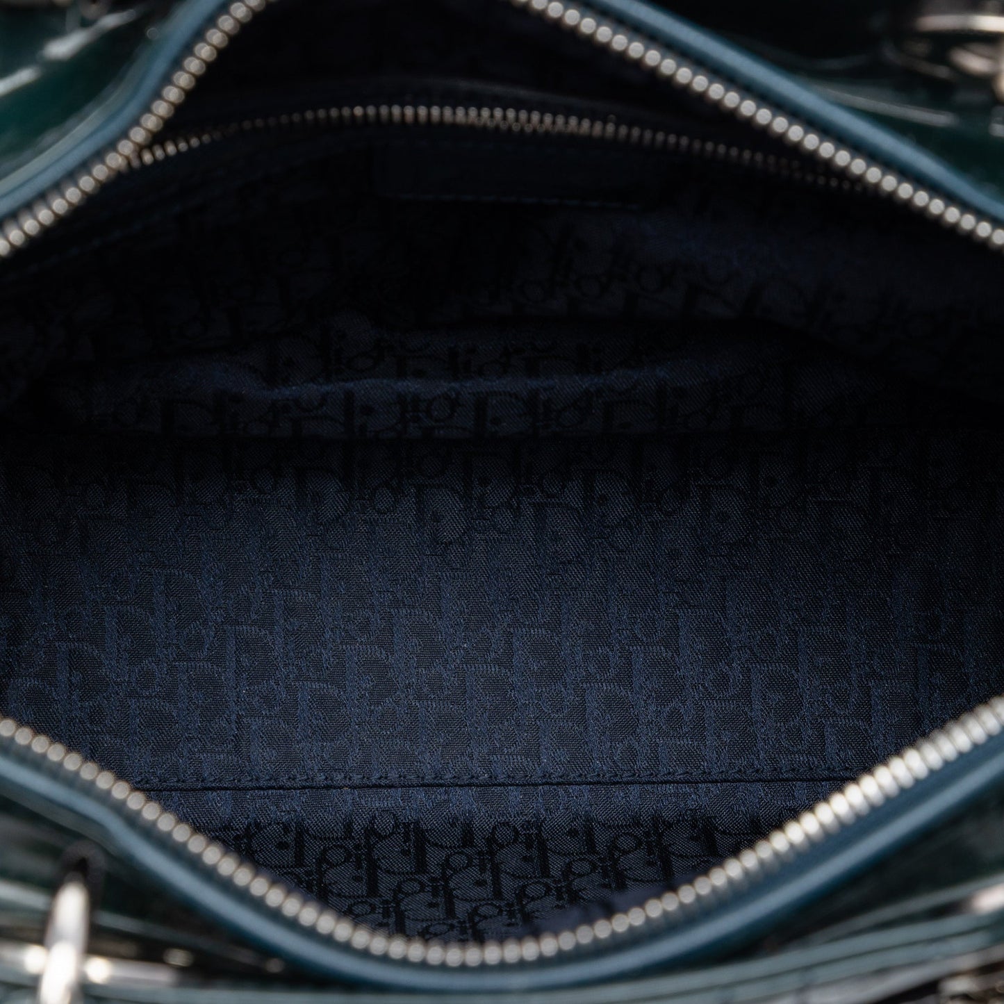 Dior Large Patent Cannage Lady Dior