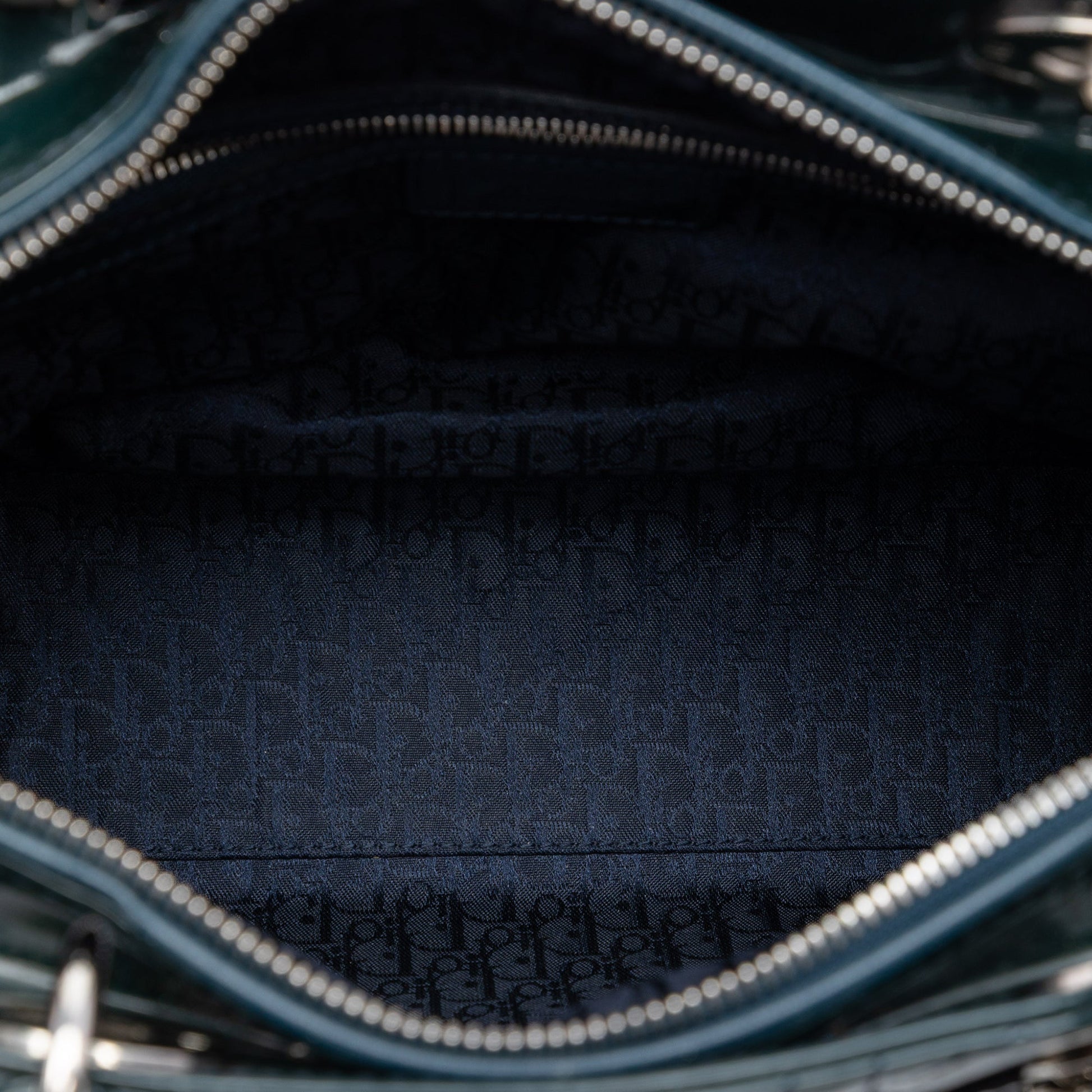 Dior Large Patent Cannage Lady Dior