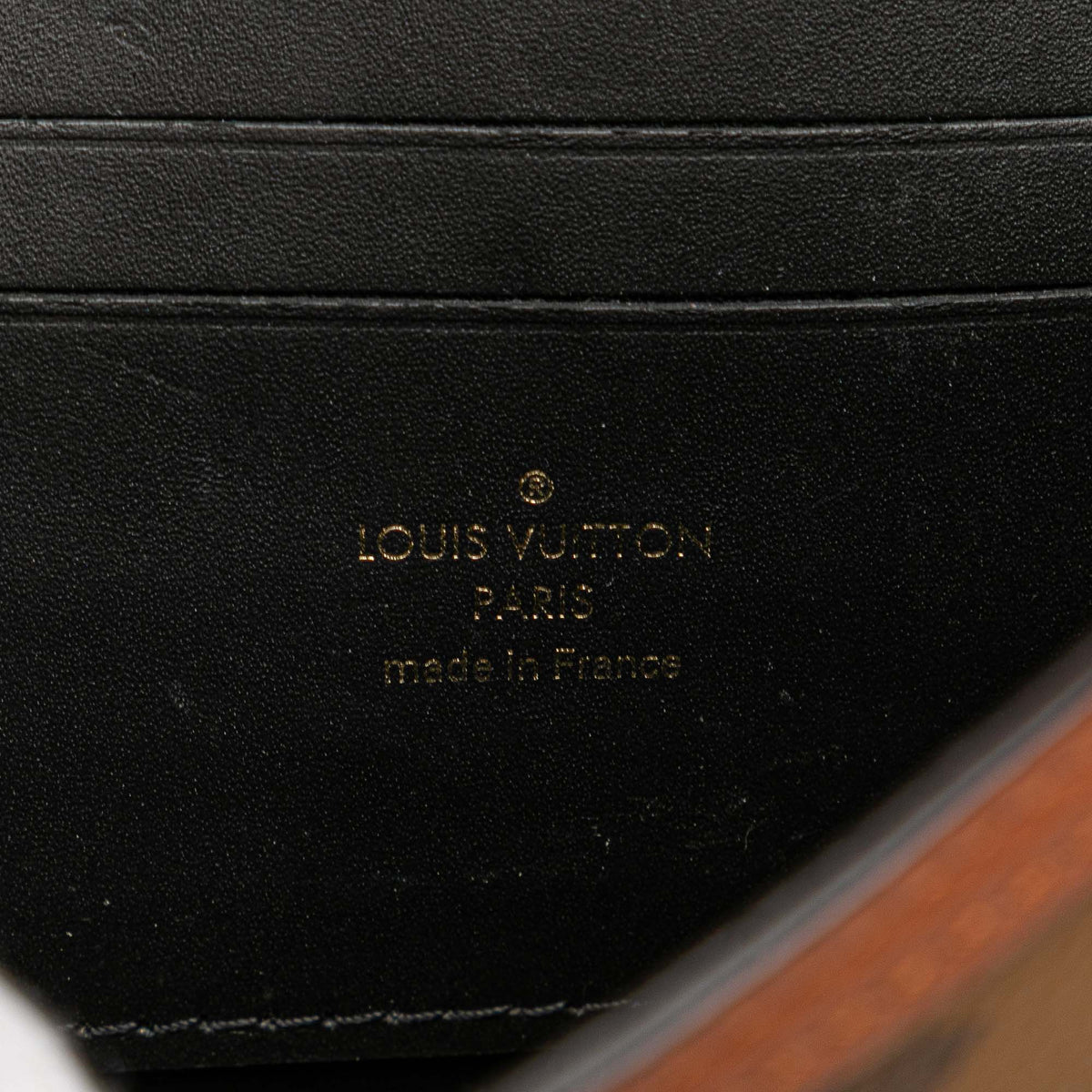 Louis Vuitton Monogram Reverse Dauphine Wallet on Chain