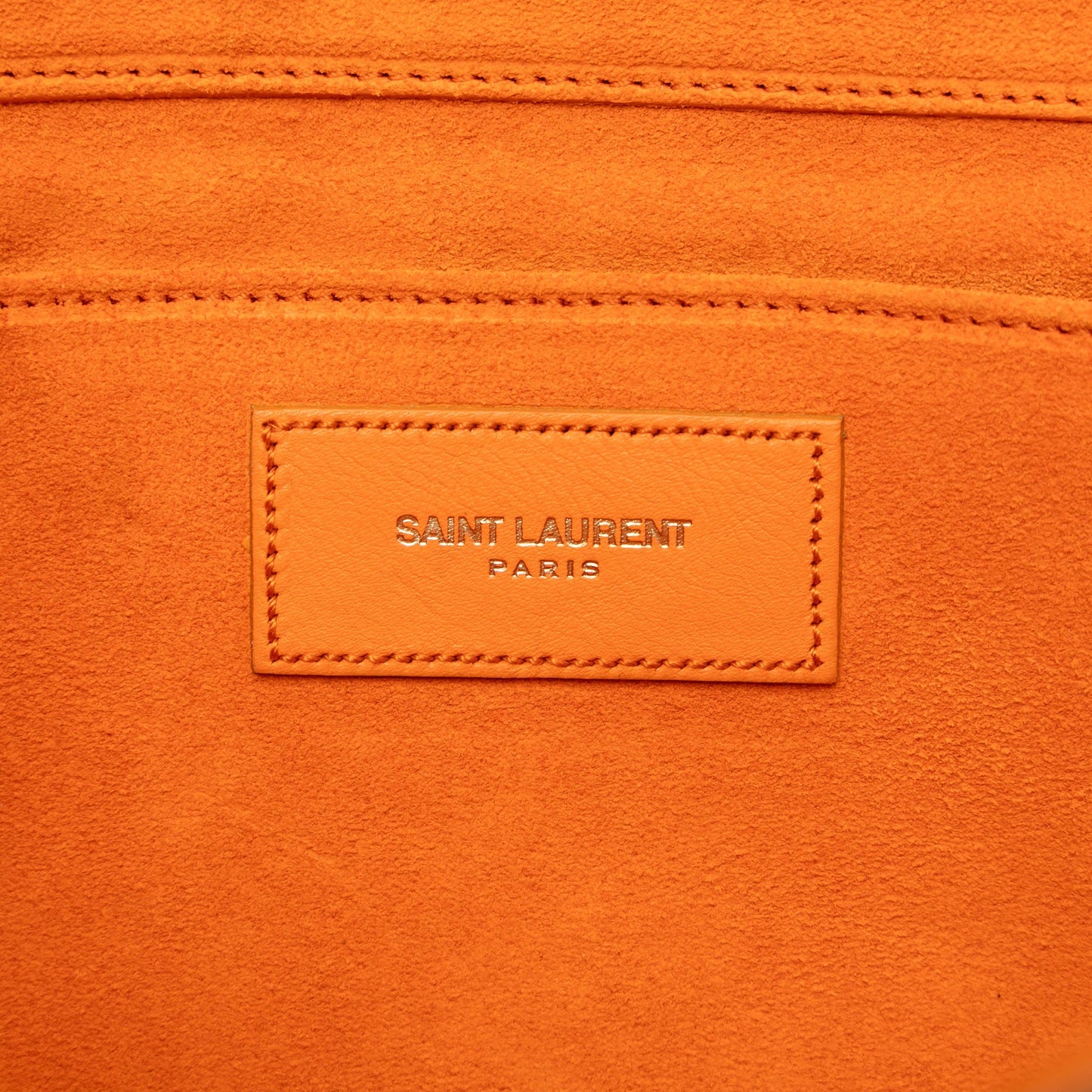 Leather Chyc Ligne Clutch