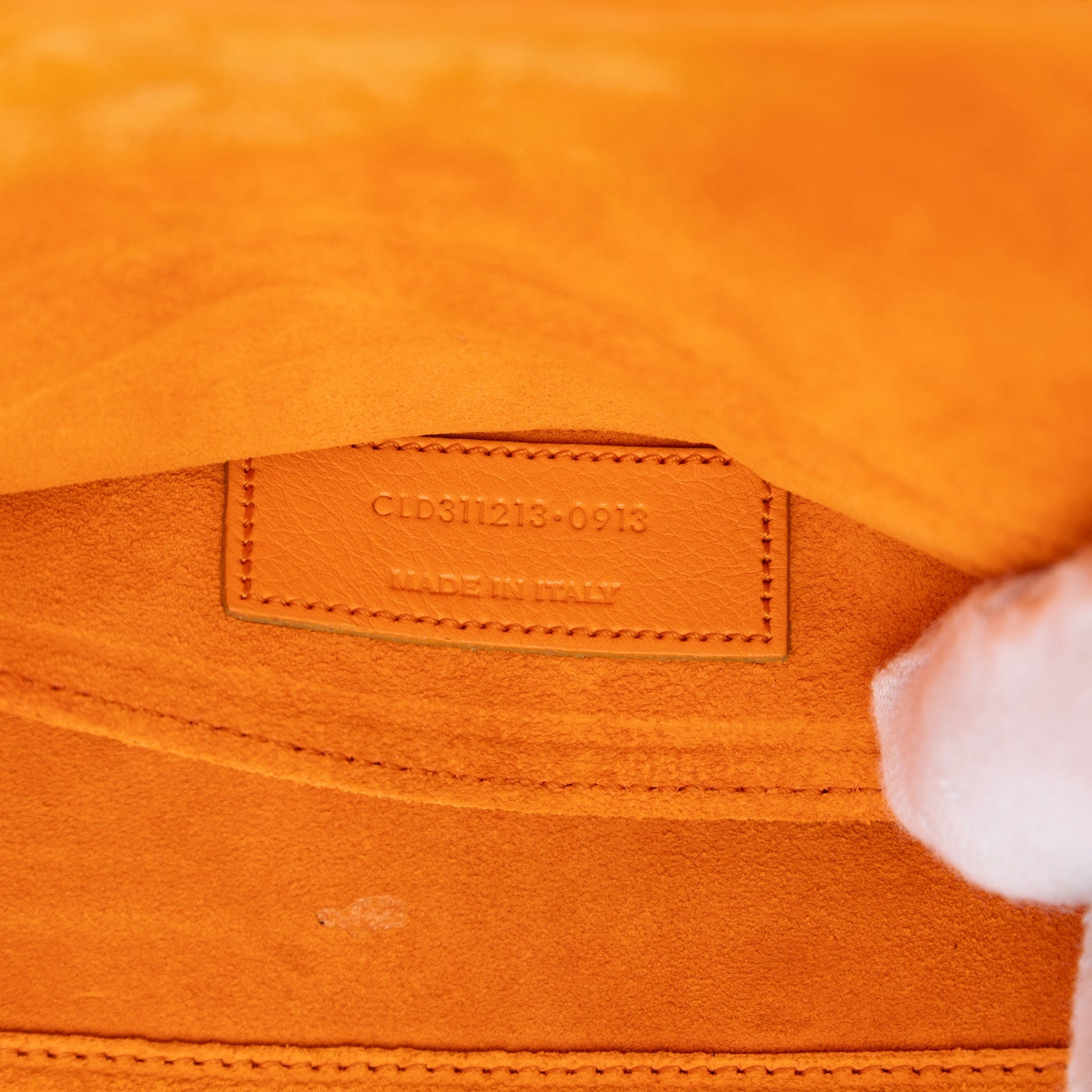 Leather Chyc Ligne Clutch
