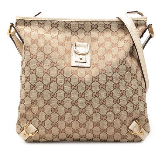 Gucci GG Canvas Abbey D Ring Crossbody