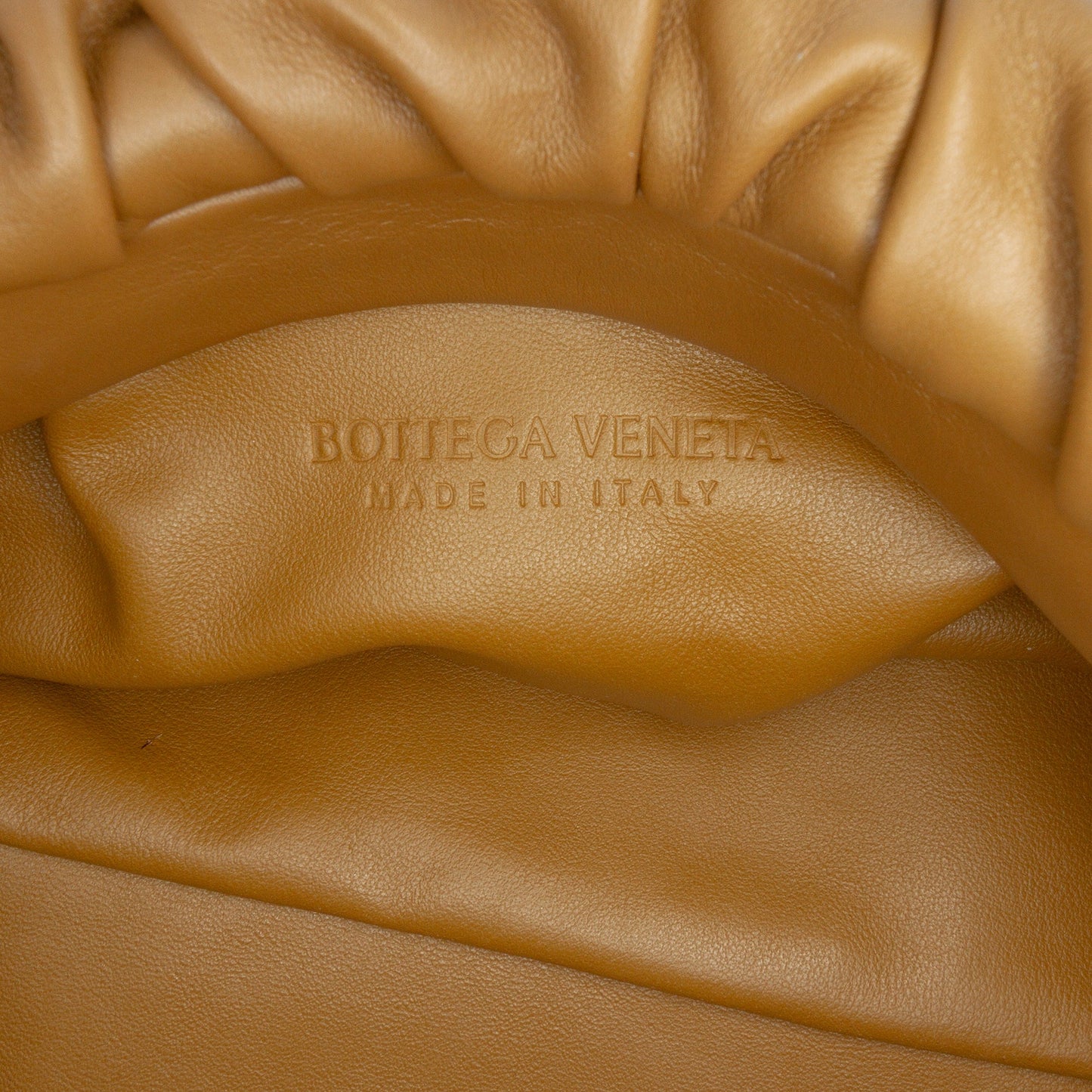 Bottega Veneta Lambskin Chain Pouch
