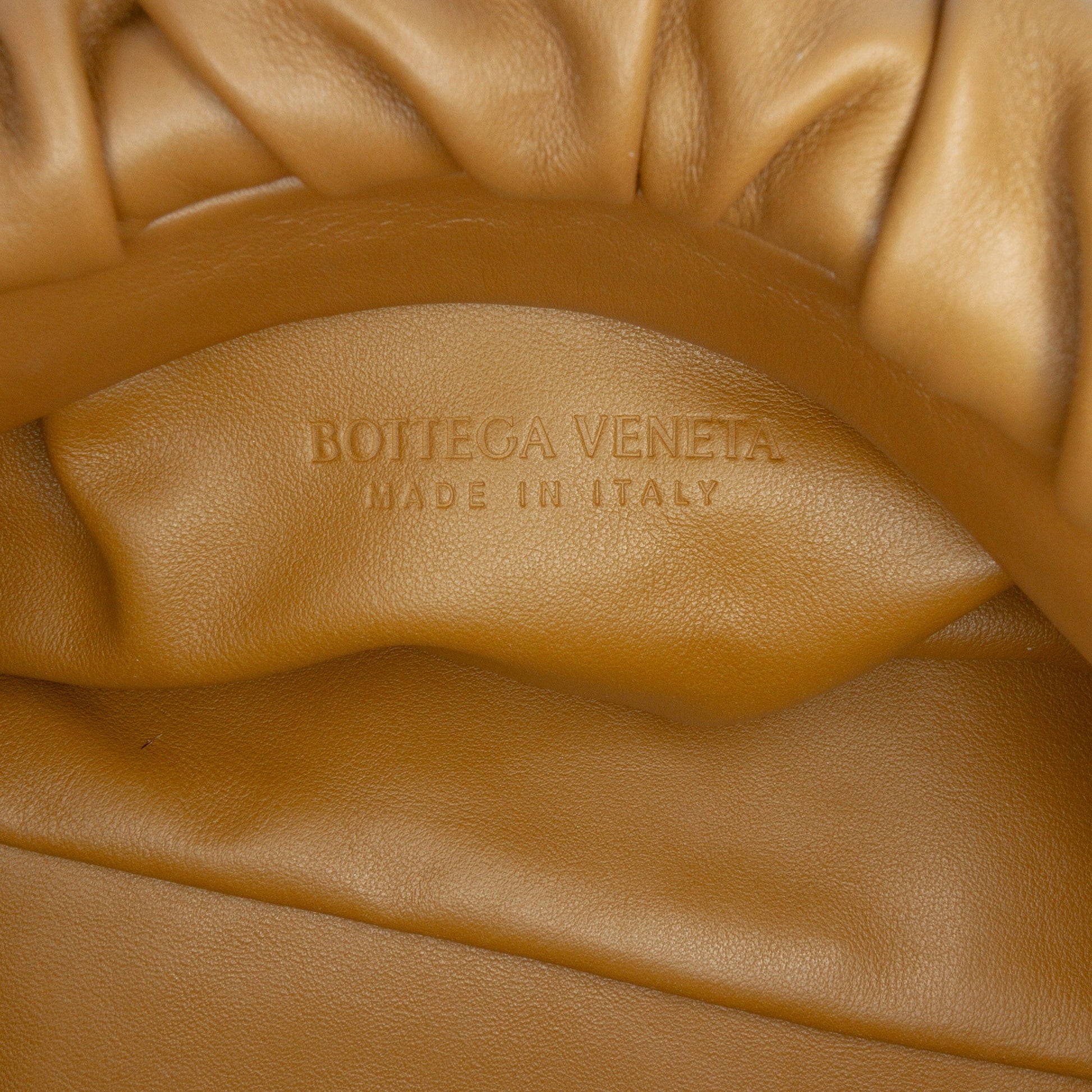 Bottega Veneta Lambskin Chain Pouch