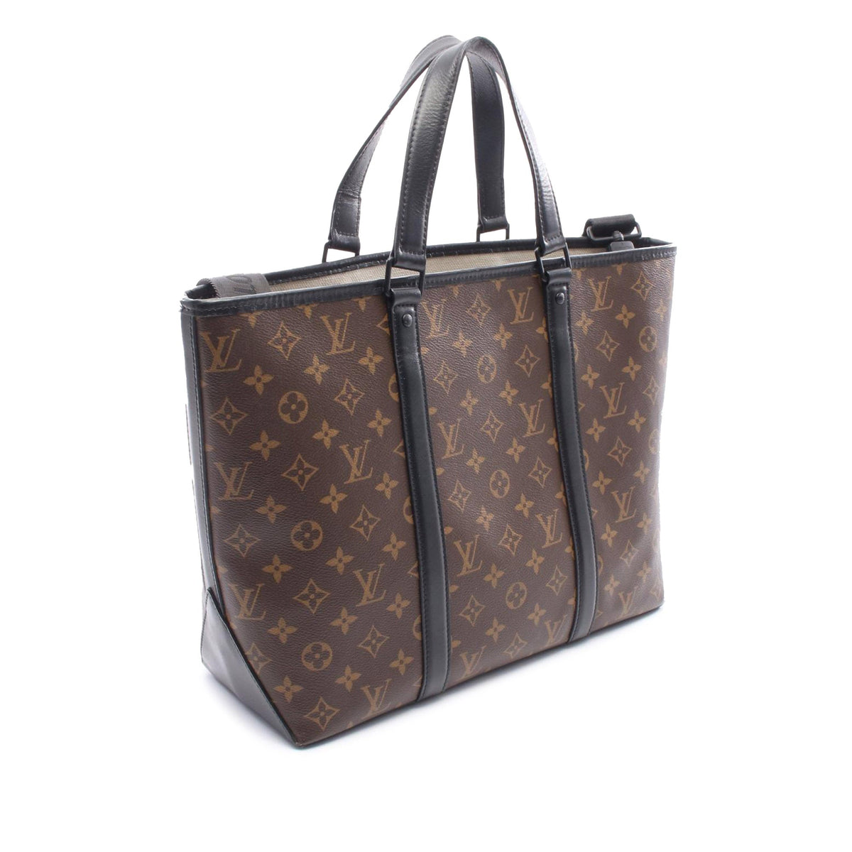 Louis Vuitton Monogram Macassar Weekend Tote PM