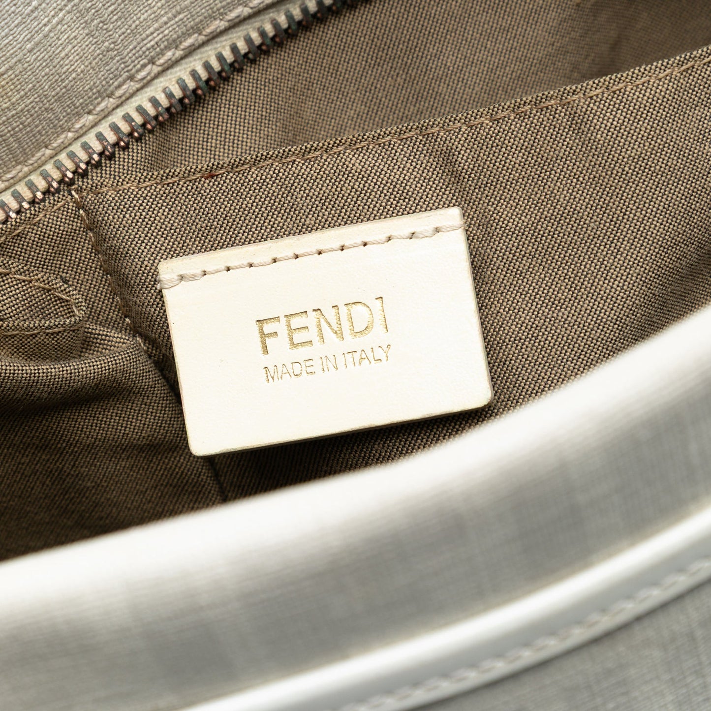 Fendi Medium Zucca Spalmati Chef Shopper Tote