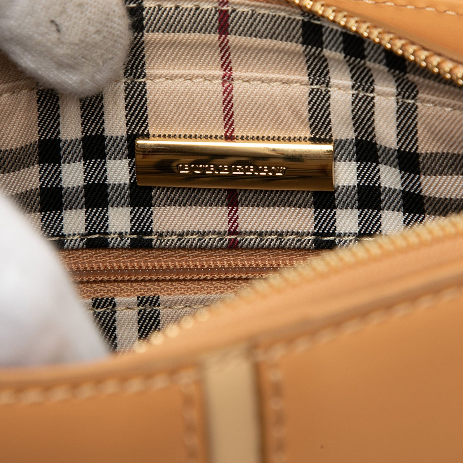 Burberry Leather Shoulder Bag