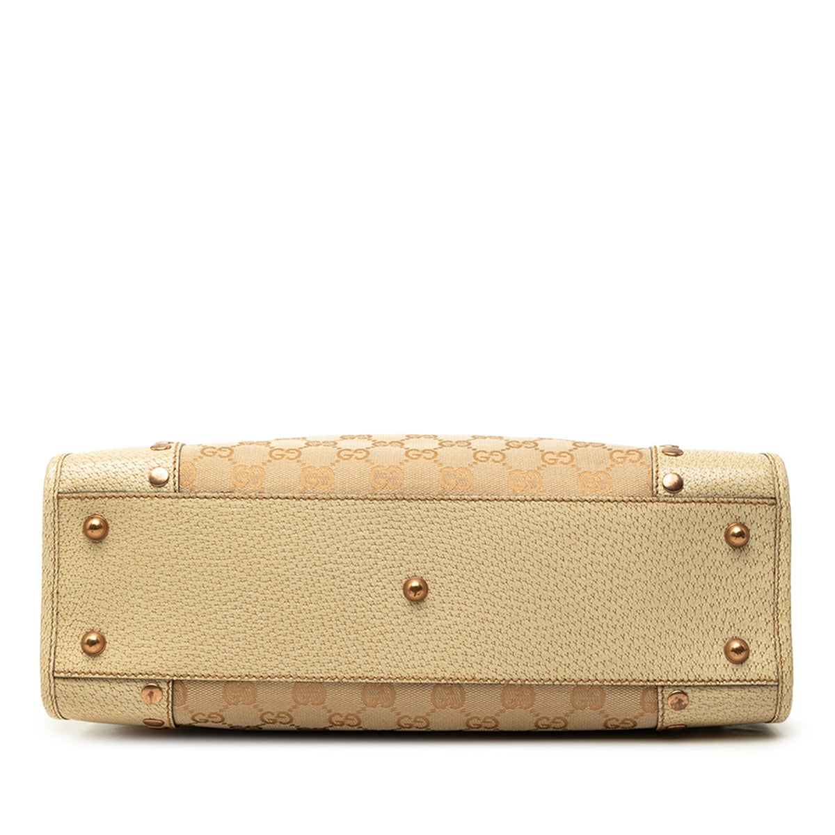 Gucci GG Canvas Nailhead Tote