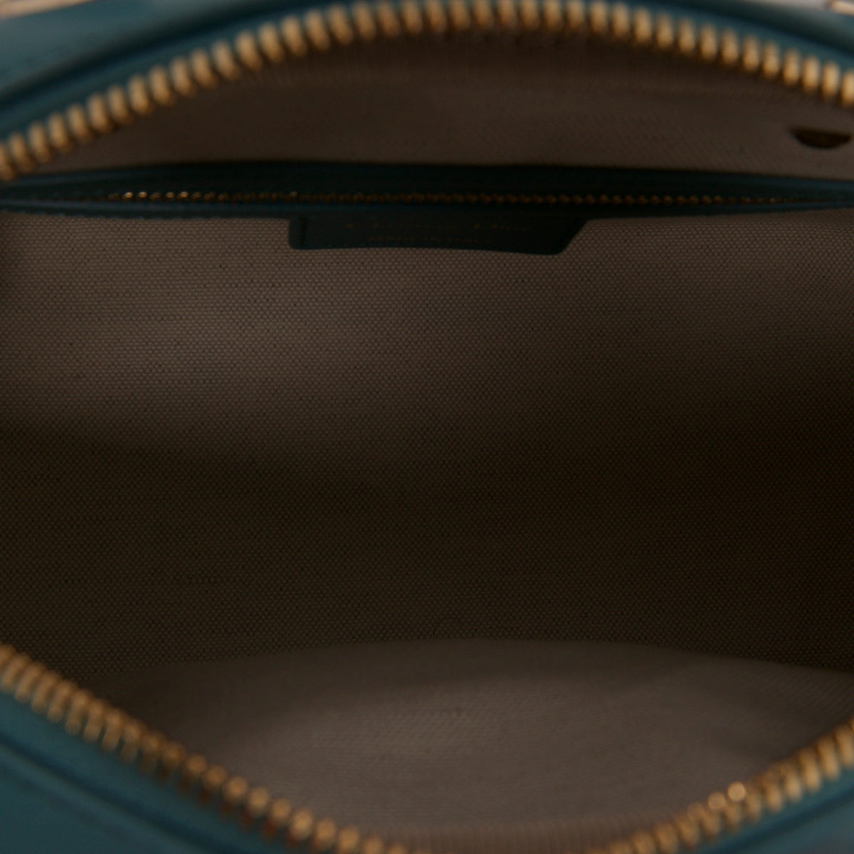 Dior Small Leather Dior Vibe Zip Bowling Bag — Blue