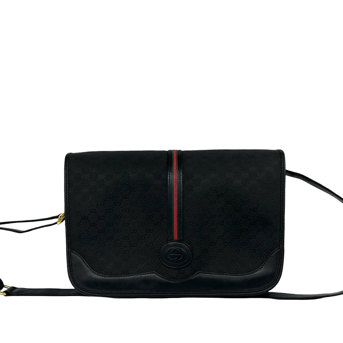 Gucci Micro GG Coated Canvas Web Crossbody