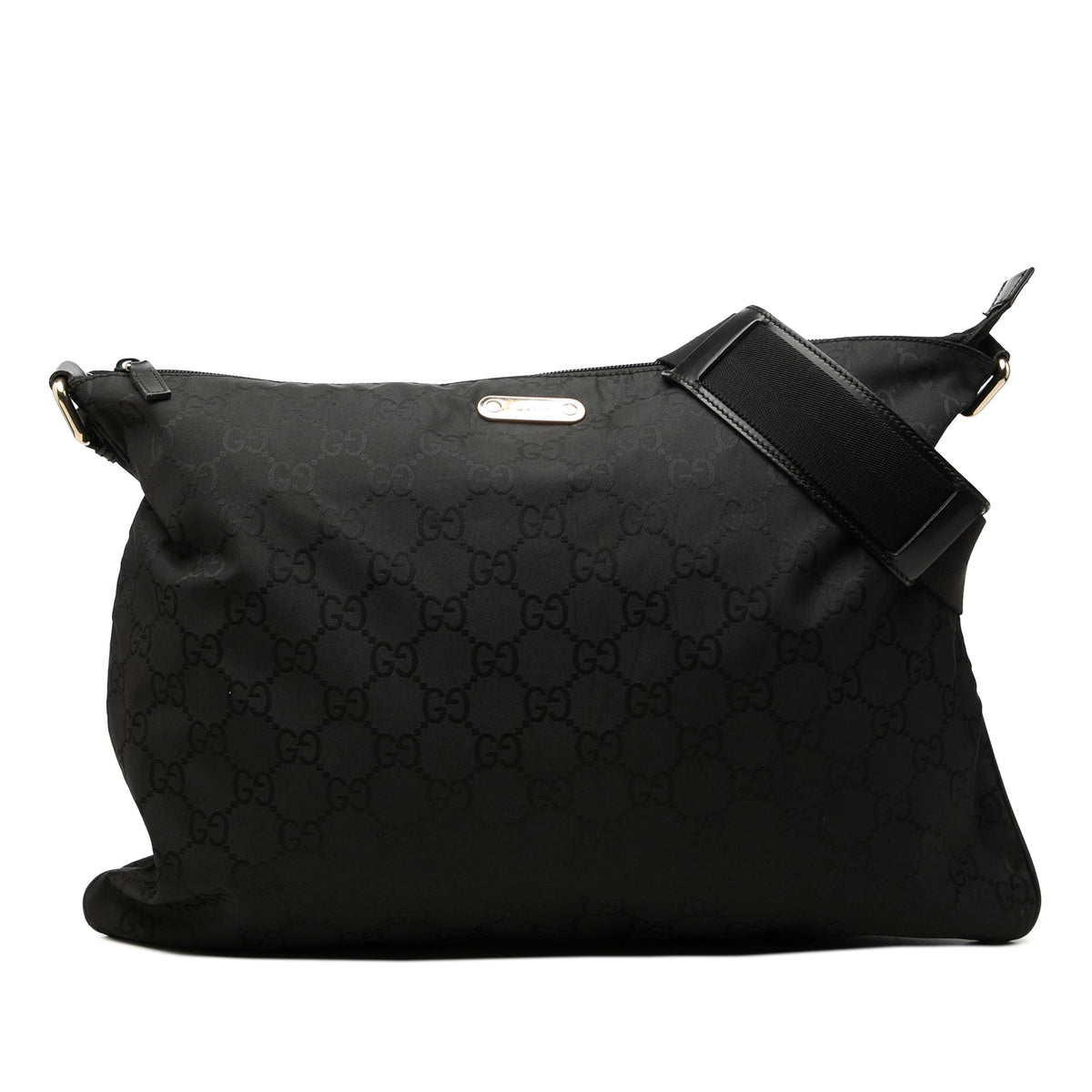Gucci GG Nylon Crossbody — Black