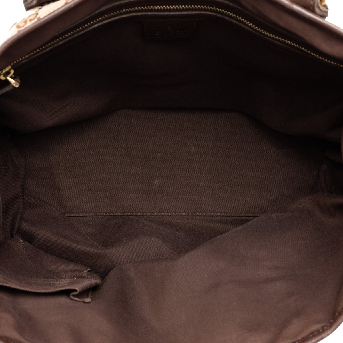 Gucci GG Canvas Jolicoeur Tote — Brown