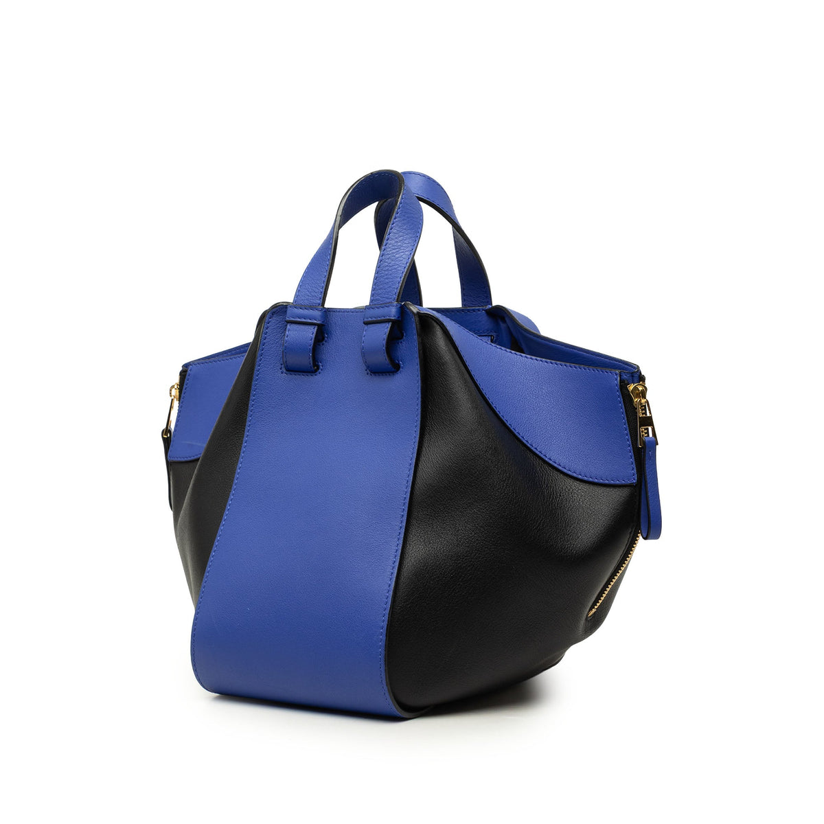LOEWE Small Bicolor Calfskin Hammock Satchel
