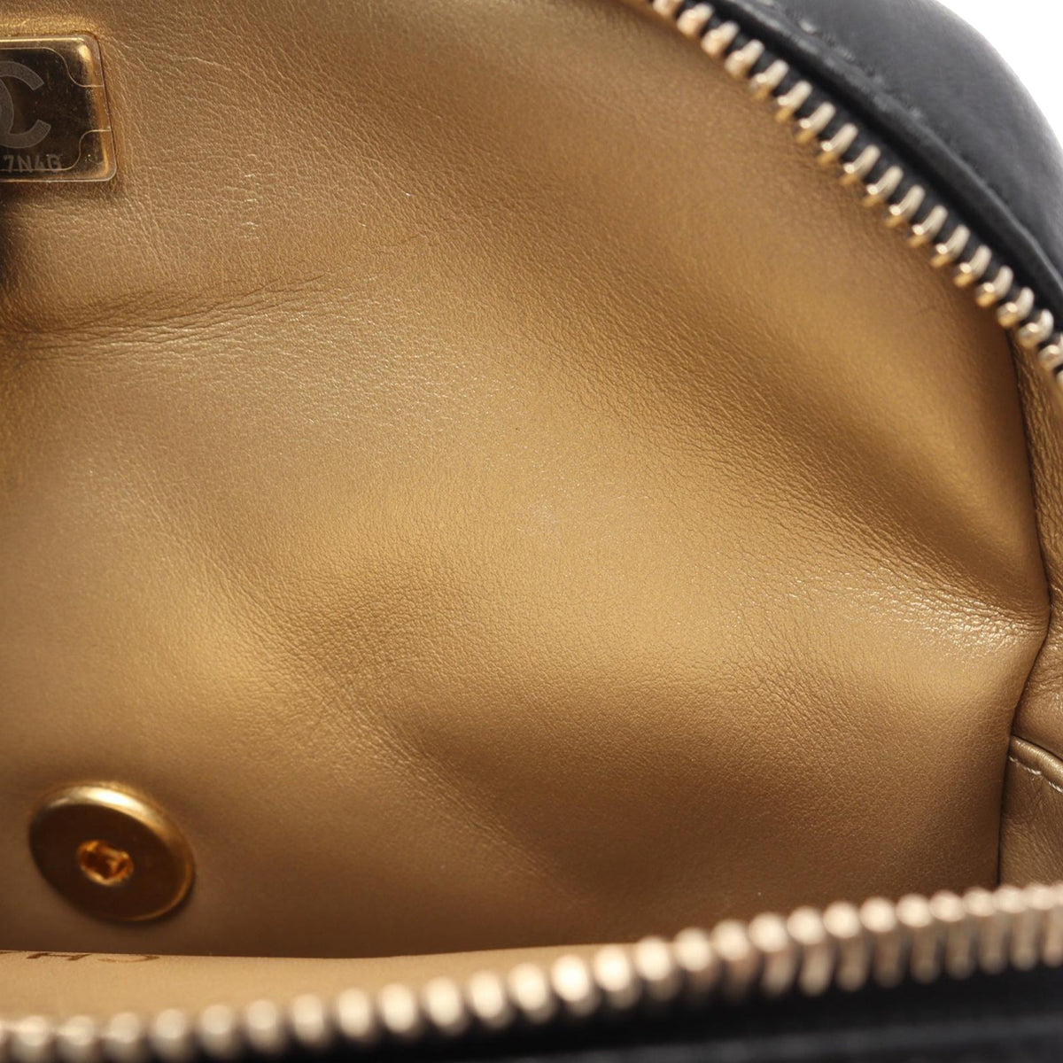Chanel CC Quilted Lambskin Chain Melody Backpack