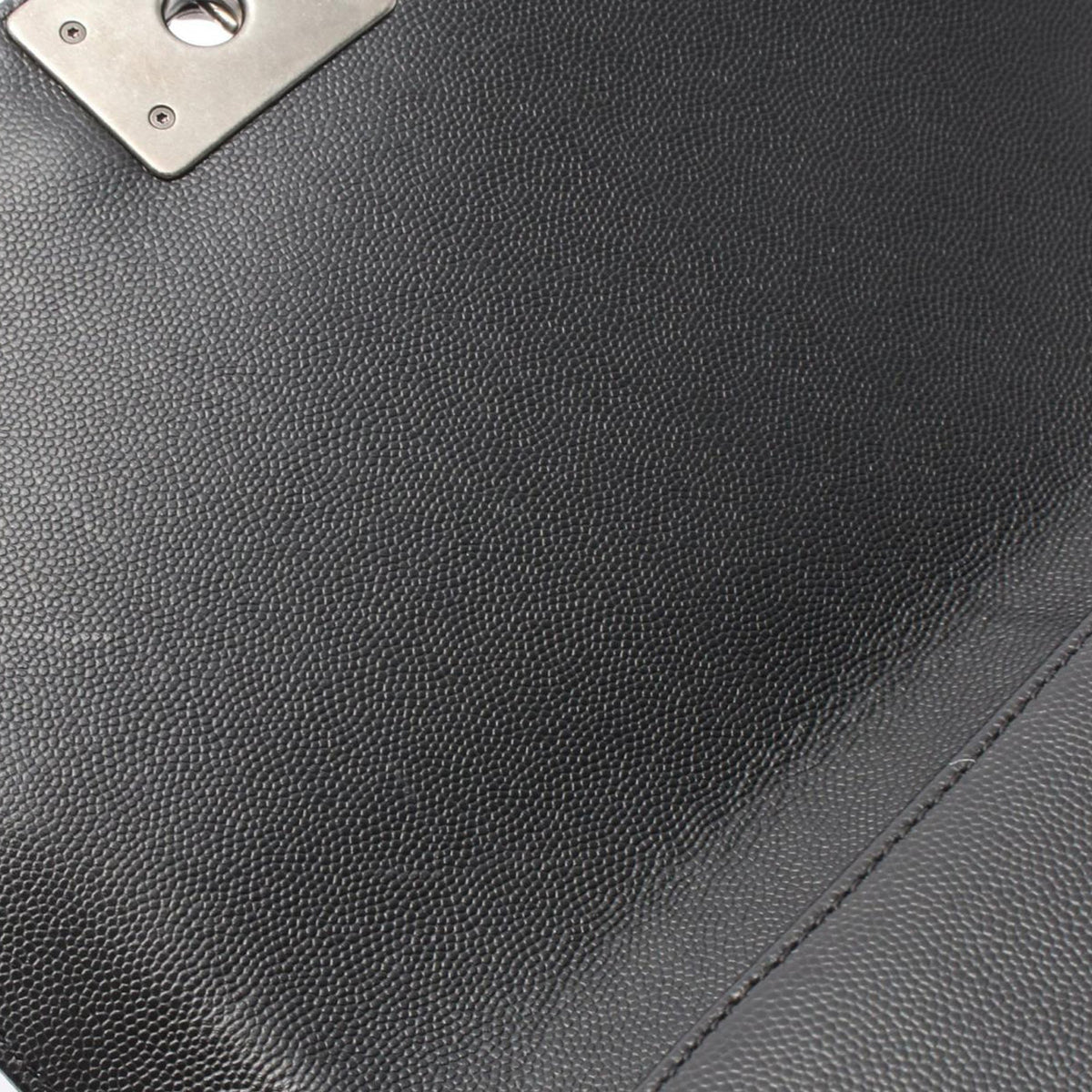 Chanel Old Medium Quilted Caviar Boy Flap