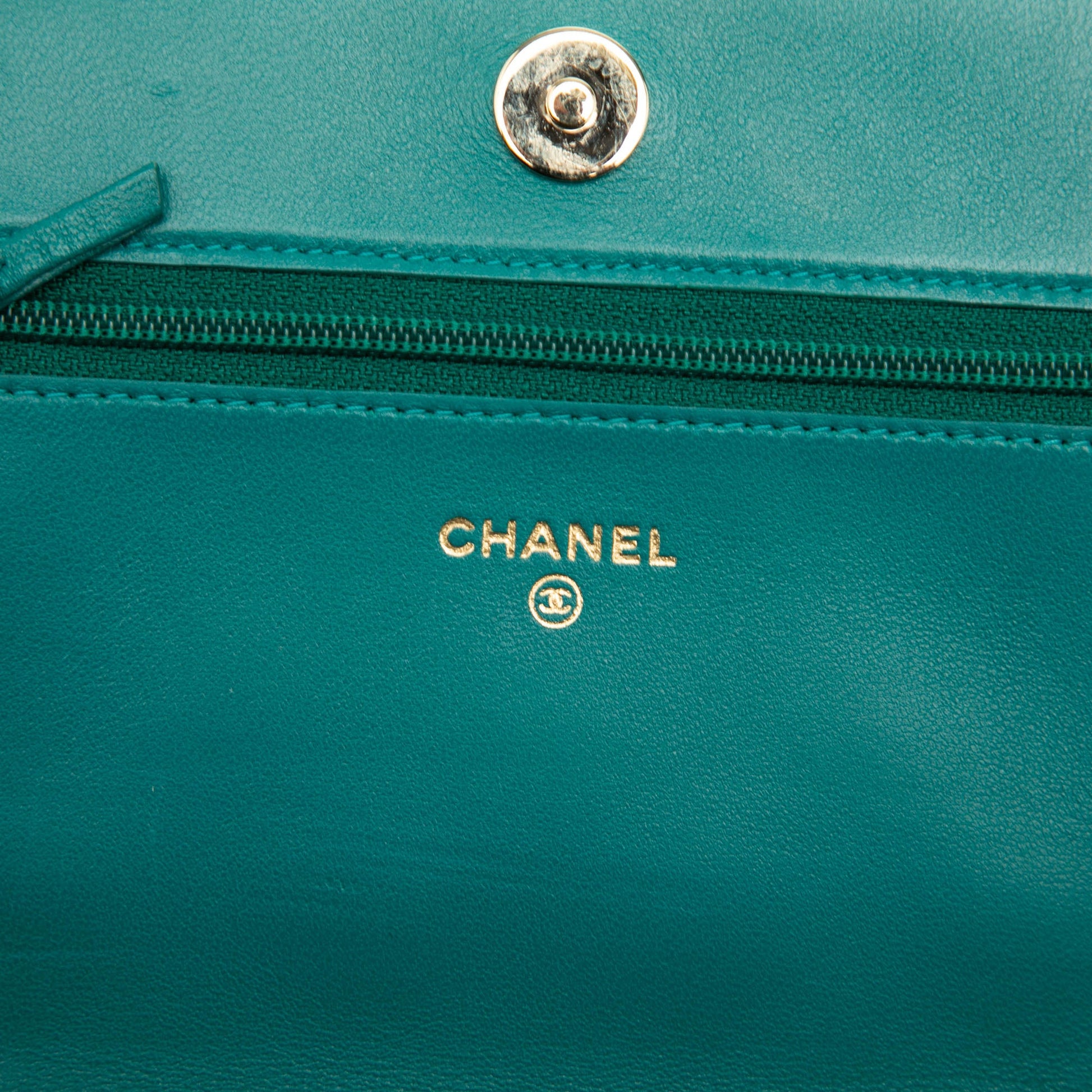 Chanel Quilted Lambskin Boy Wallet On Chain