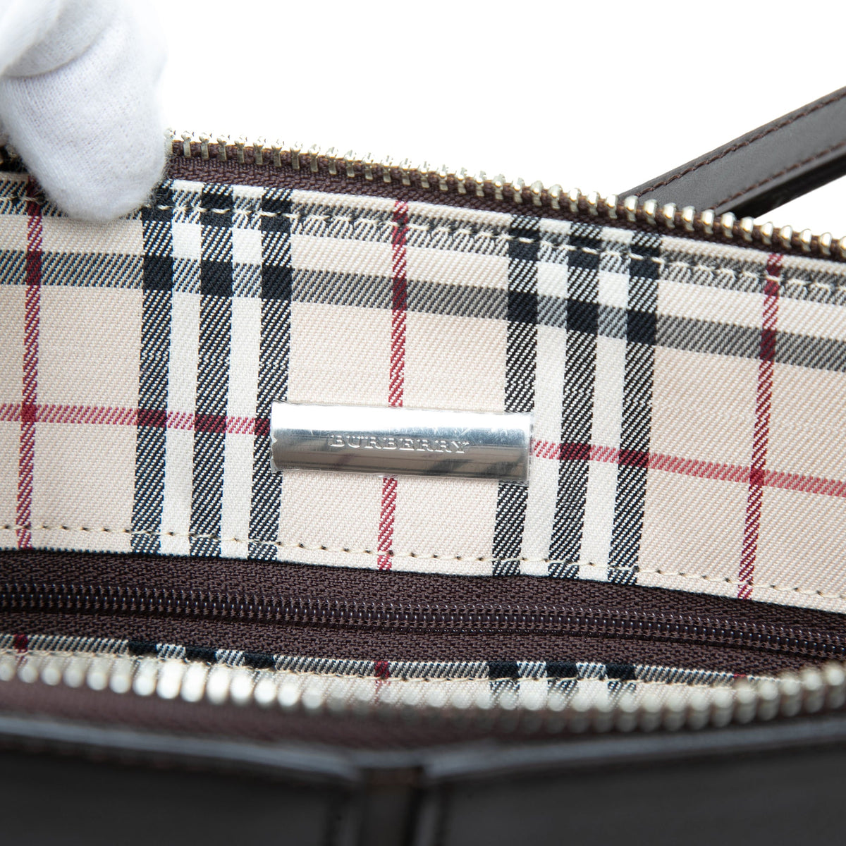 Burberry Leather Shoulder Bag