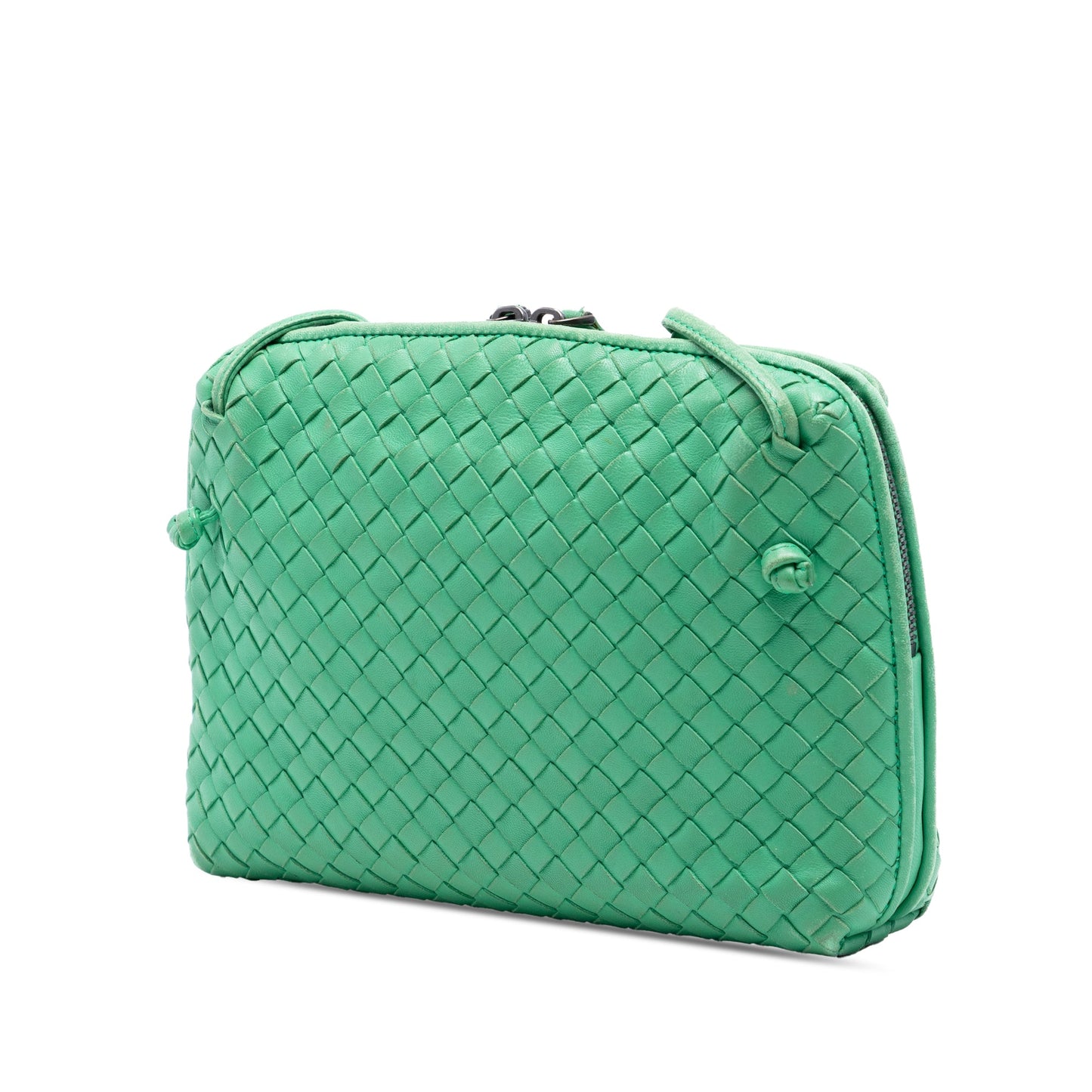 Bottega Veneta Nappa Intrecciato Nodini Crossbody