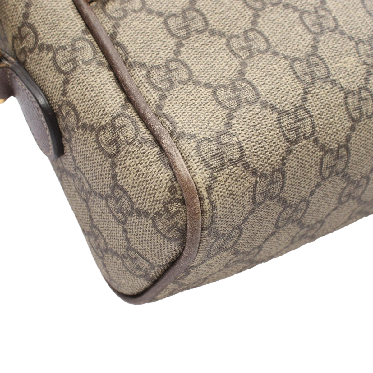 Gucci GG Supreme Ophidia Crossbody — Beige