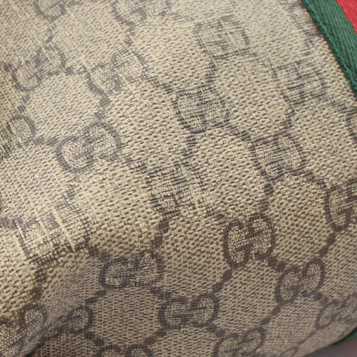 Gucci GG Supreme Ophidia Crossbody — Beige
