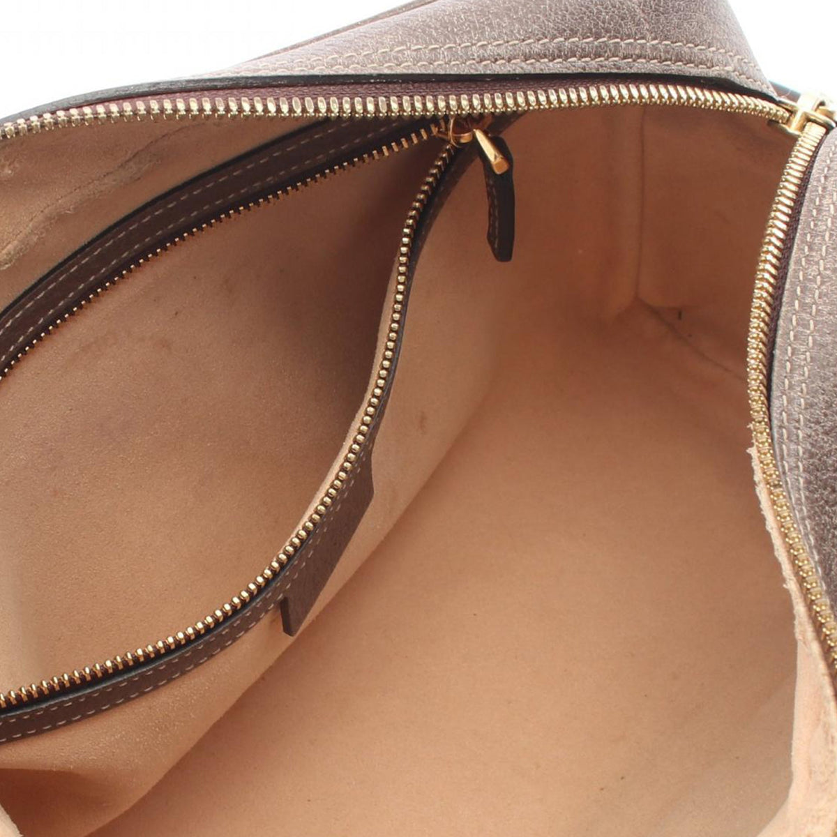 Gucci GG Supreme Ophidia Crossbody — Beige