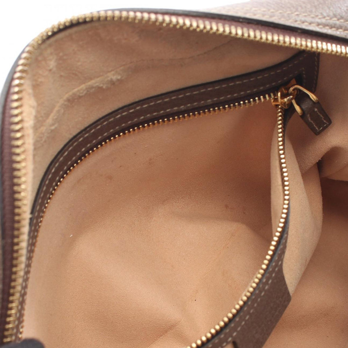 Gucci GG Supreme Ophidia Crossbody — Beige