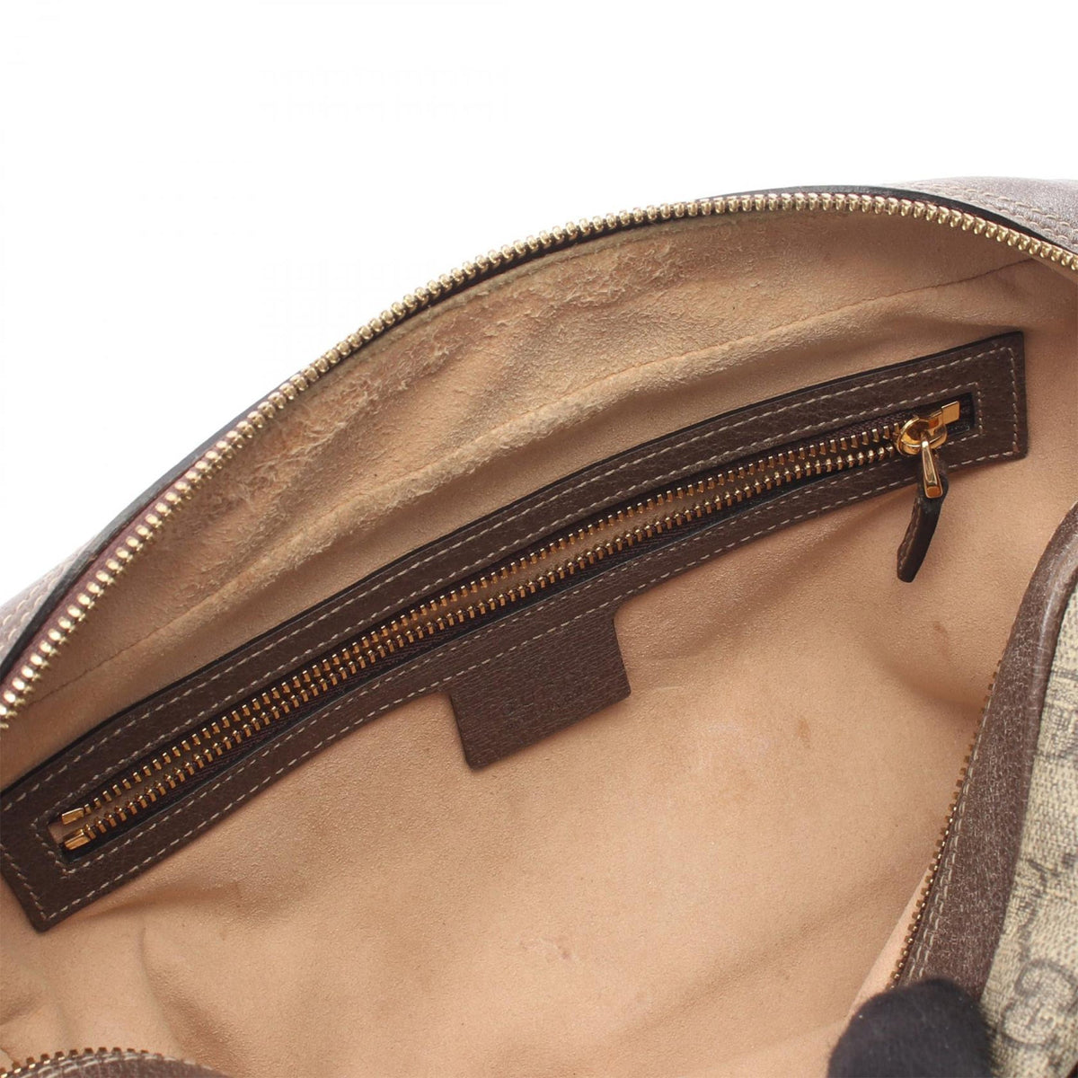 Gucci GG Supreme Ophidia Crossbody — Beige
