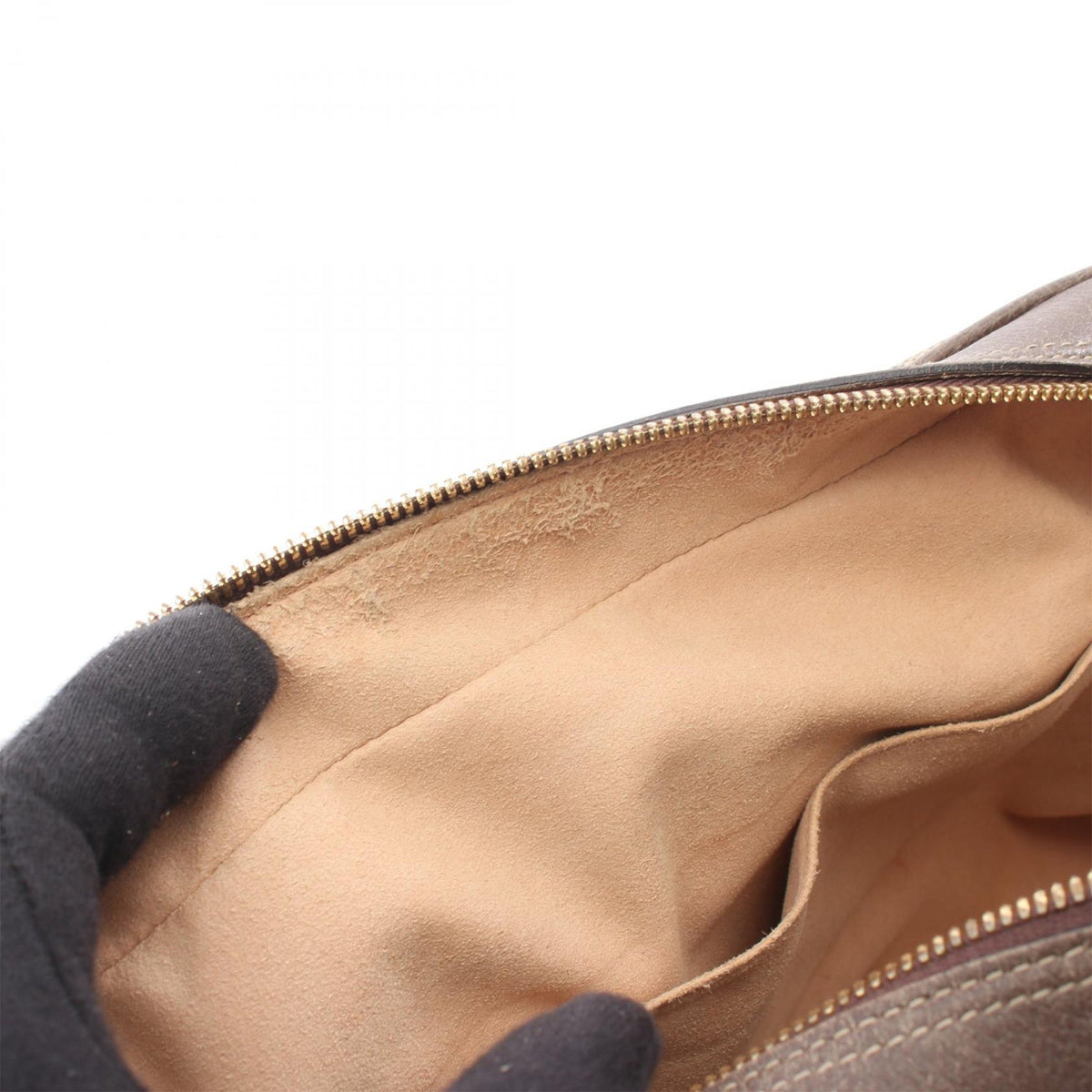 Gucci GG Supreme Ophidia Crossbody — Beige