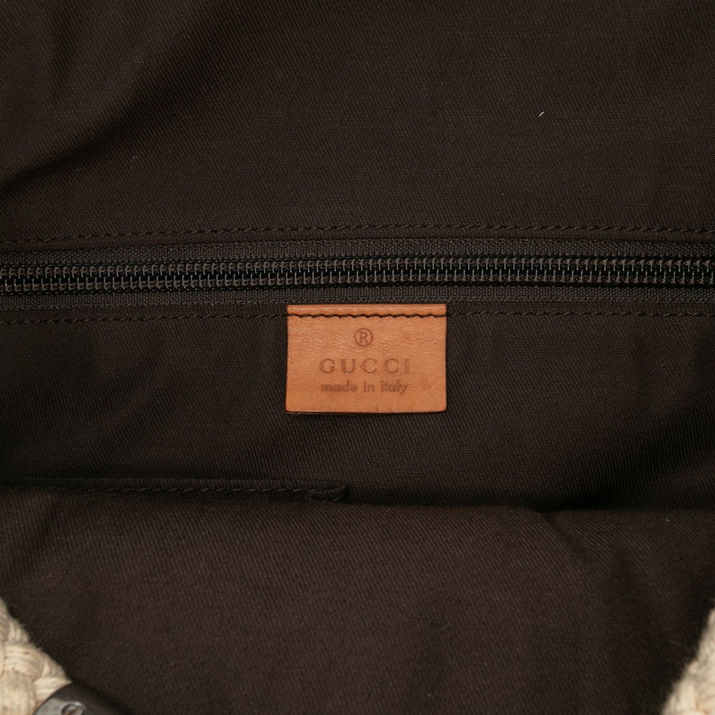 Gucci GG Canvas Rope Tote