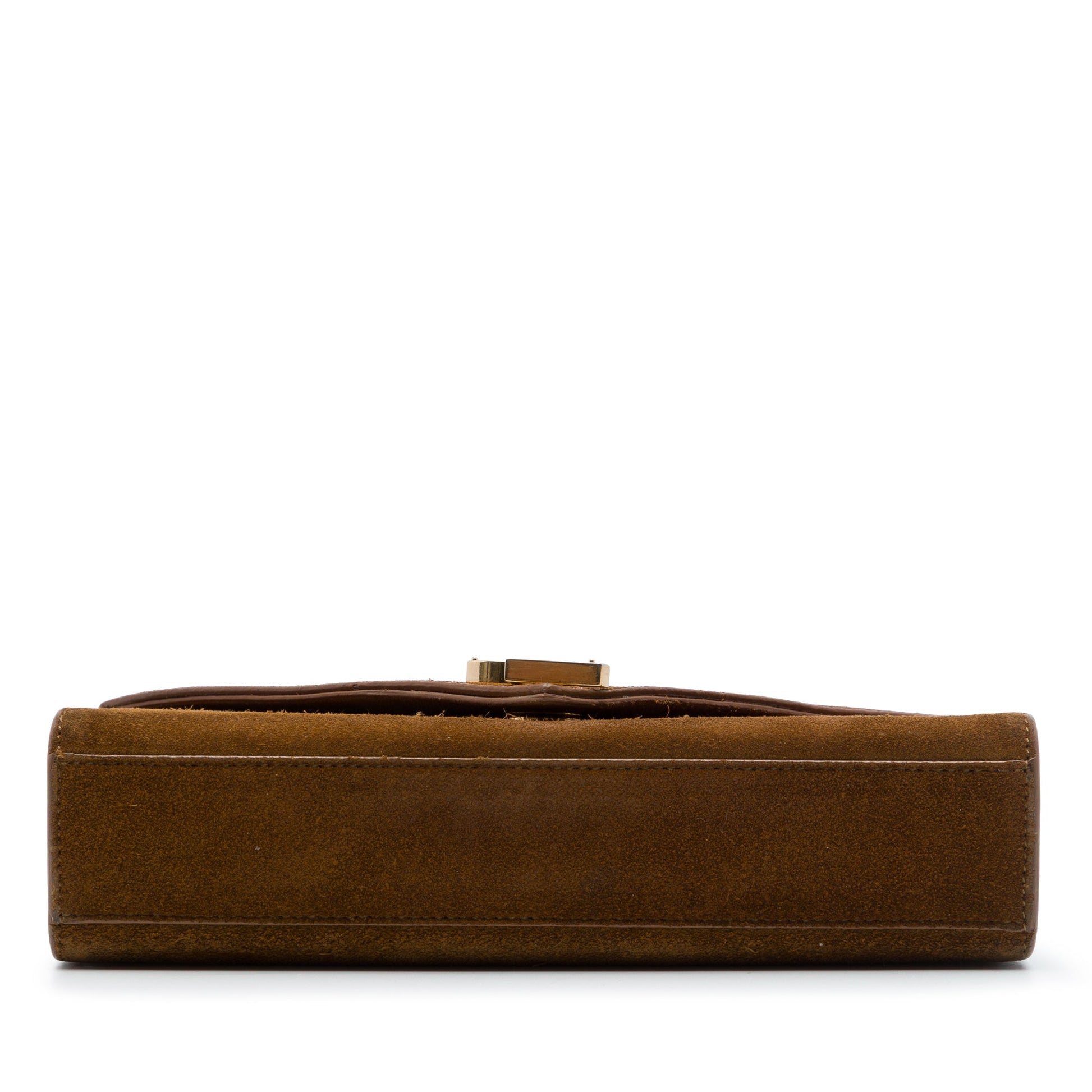 Saint Laurent Small Suede Monogram Envelope Crossbody