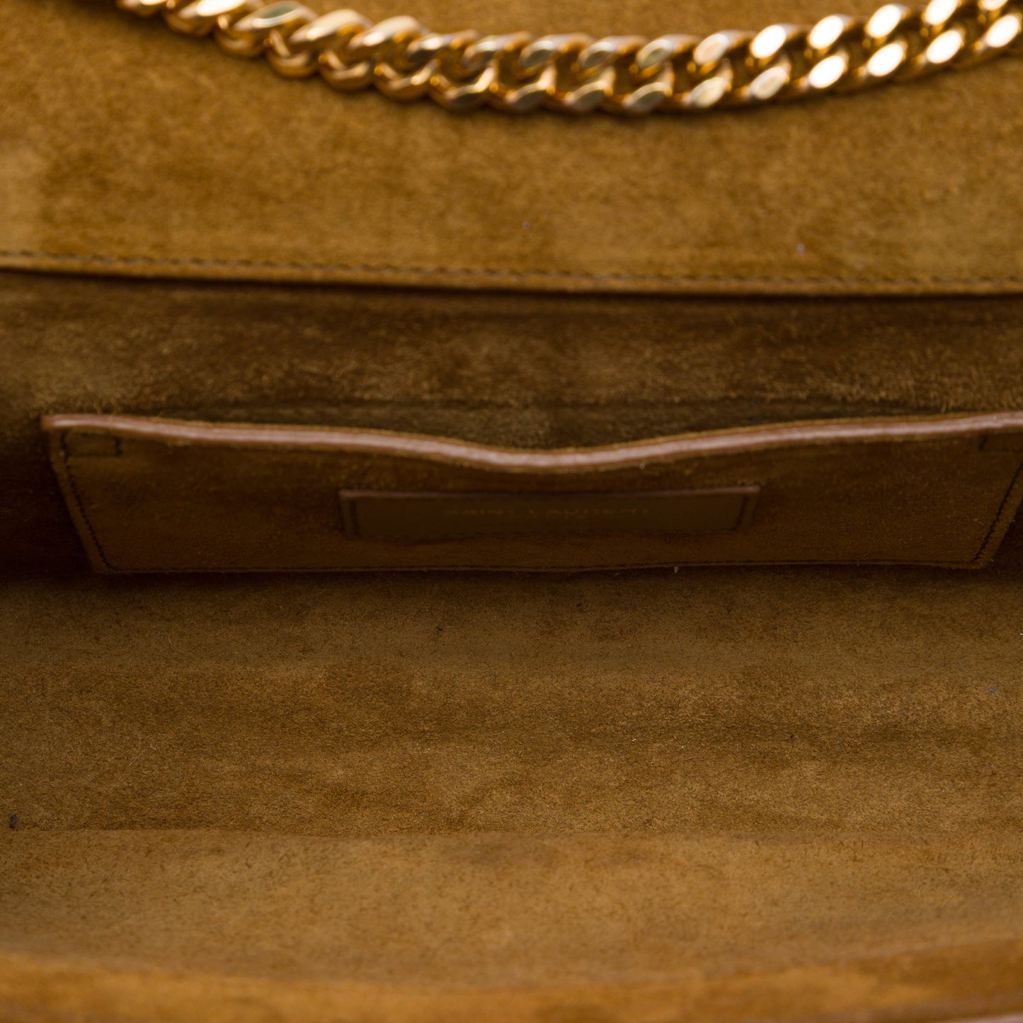Saint Laurent Small Suede Monogram Envelope Crossbody