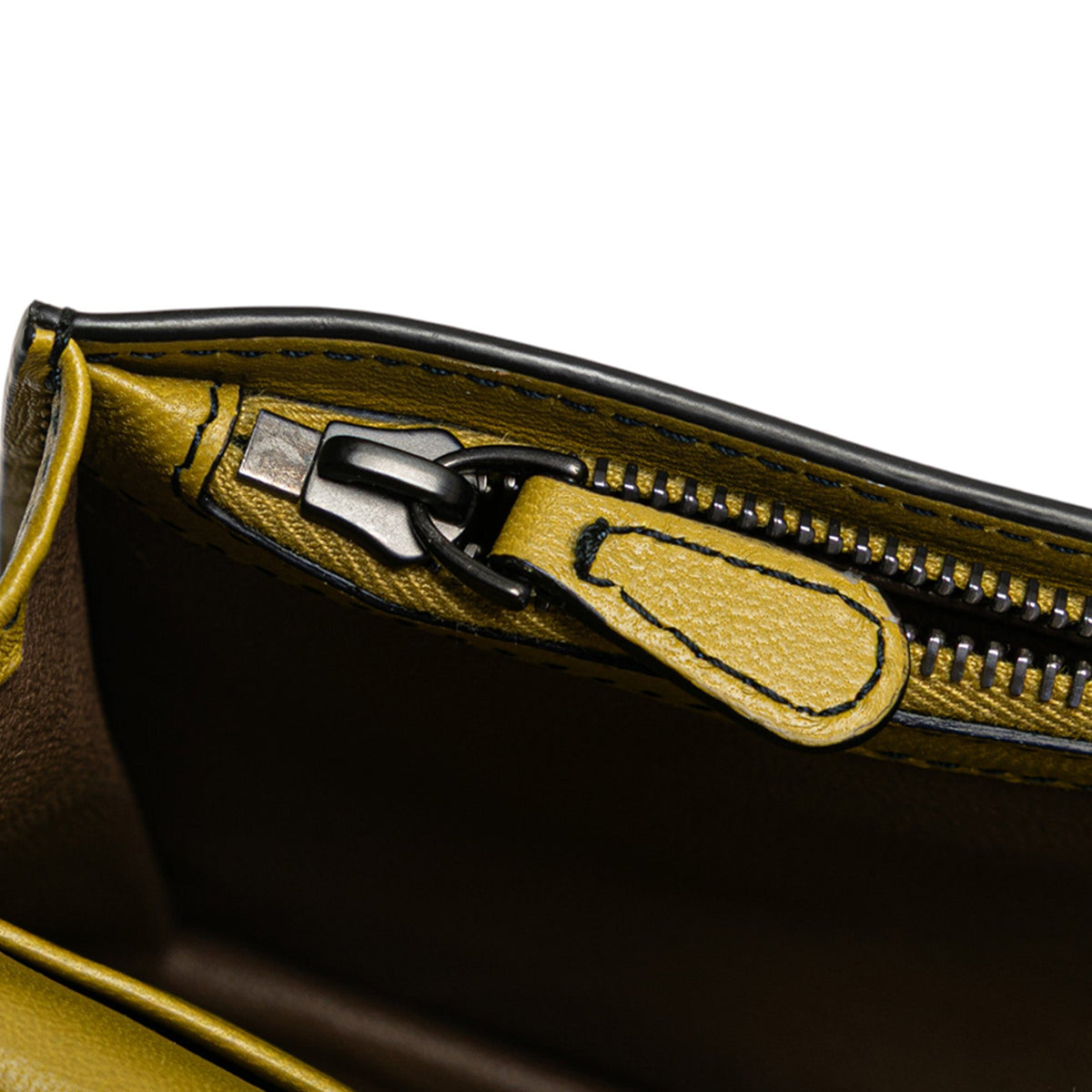 Bottega Veneta Nappa Intrecciato Studded Wallet on Chain
