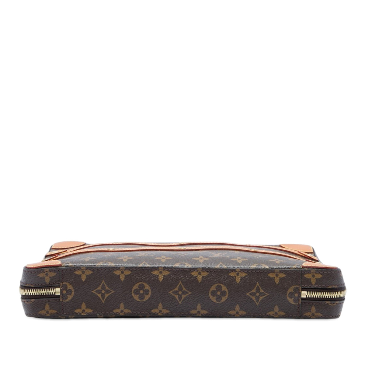 Louis Vuitton Monogram Soft Trunk Messenger MM — Brown