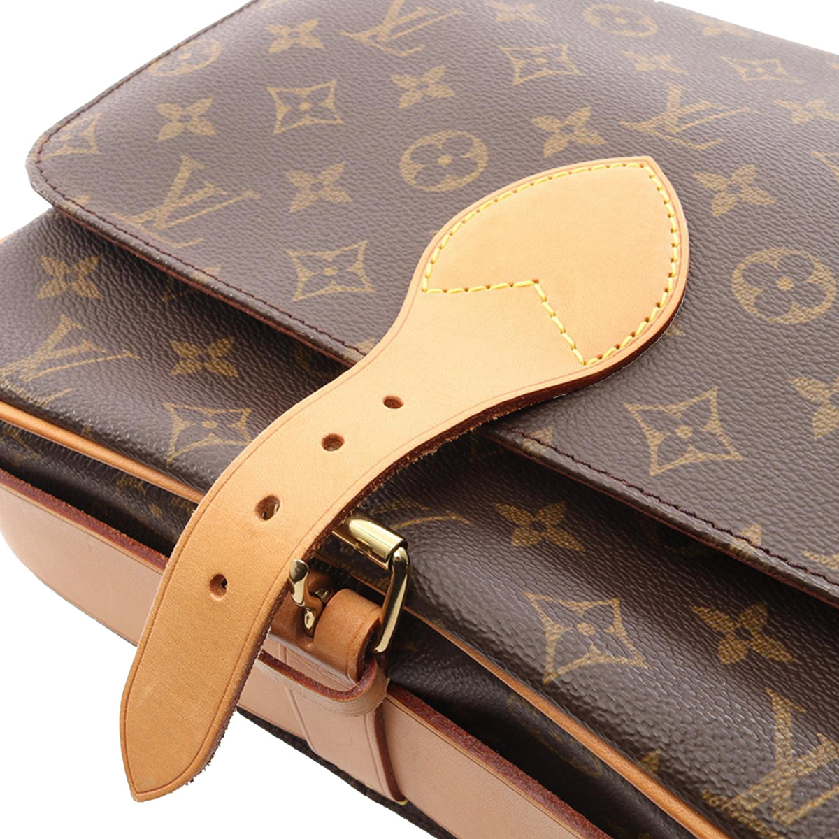Louis Vuitton Monogram Cartouchiere GM
