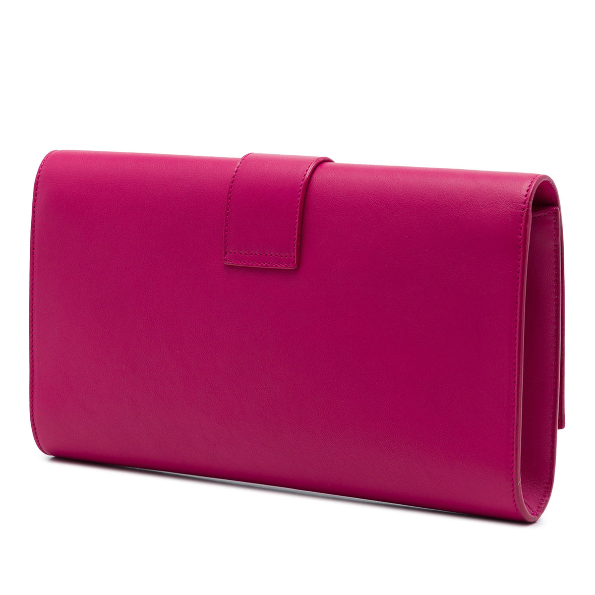 Saint Laurent Leather Chyc Ligne Clutch