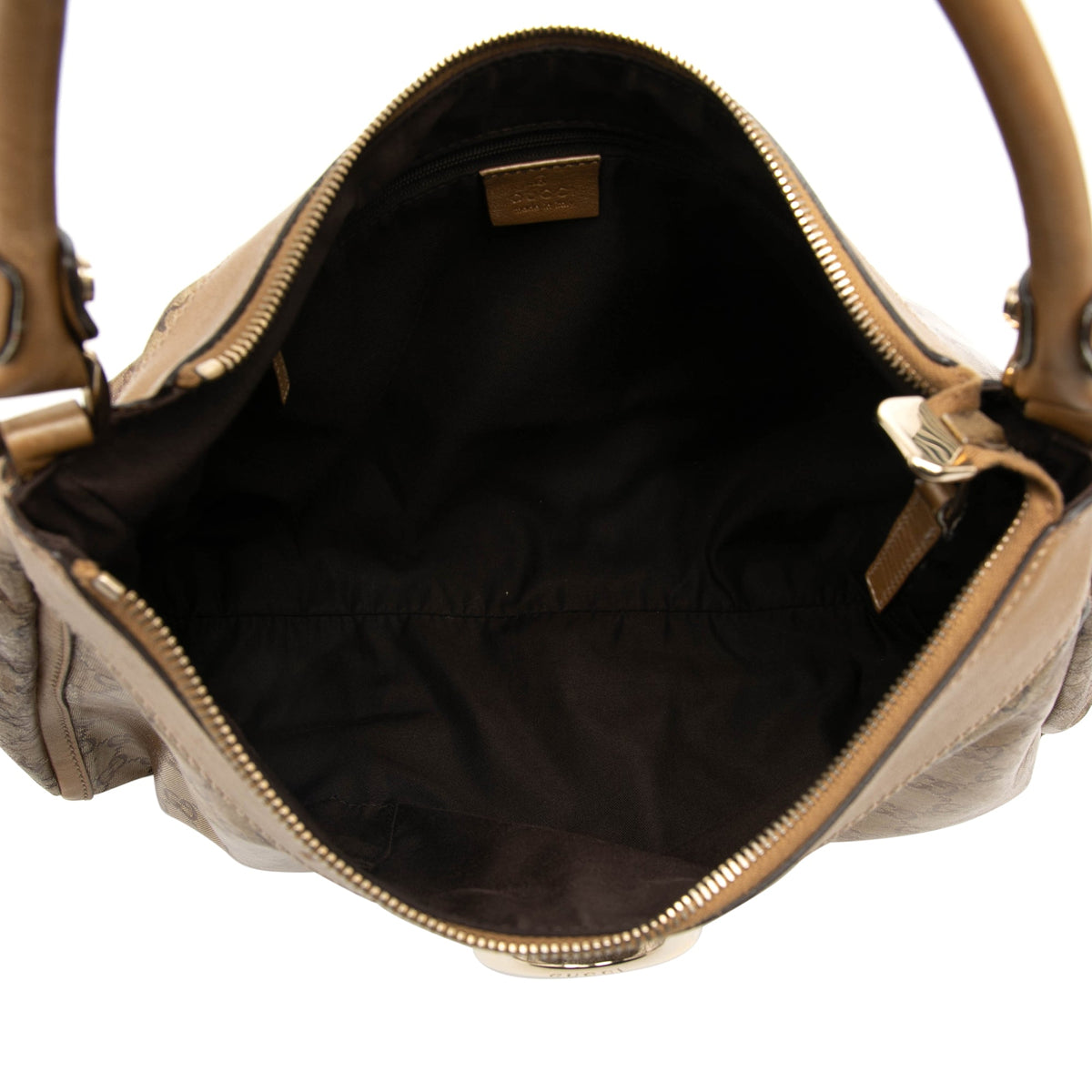 Gucci GG Crystal Abbey D Ring Shoulder Bag