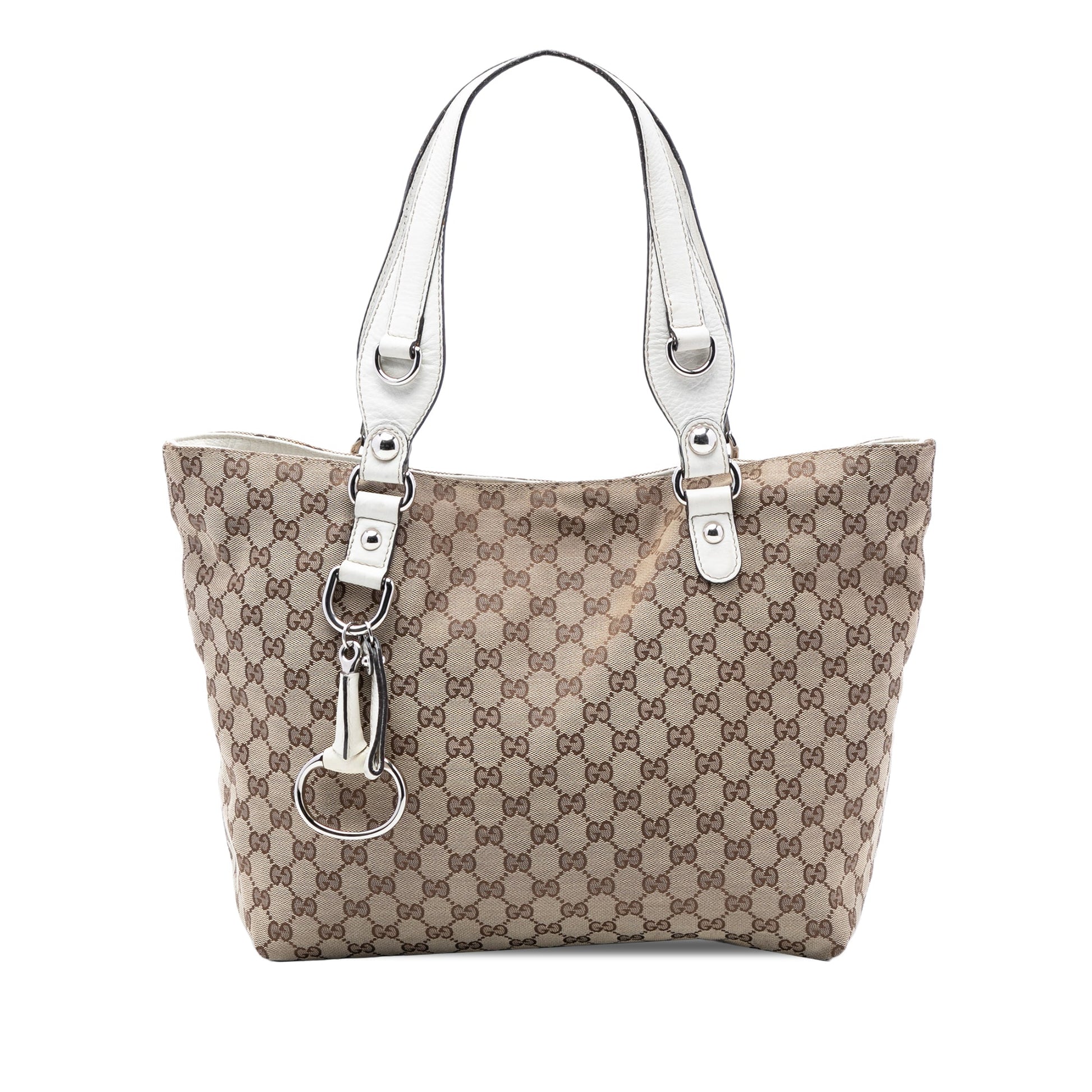 Gucci GG Canvas Icon Bit Tote