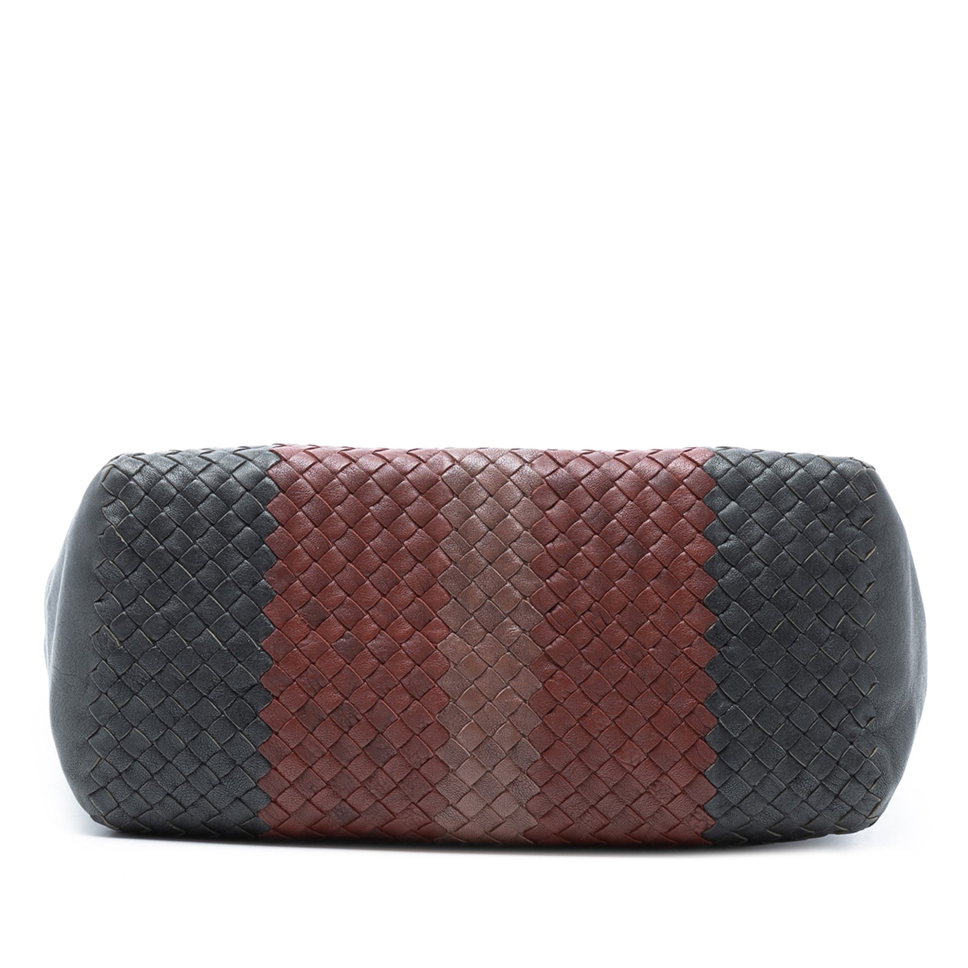 Bottega Veneta Tricolor Nappa Intrecciato Convertible Tote