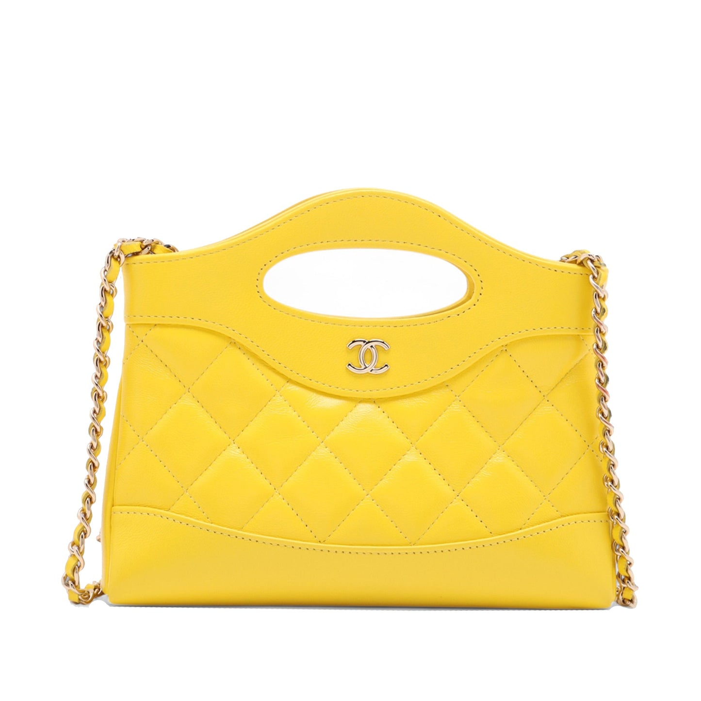 Chanel Nano Shiny Calfskin 31 Shopping Bag