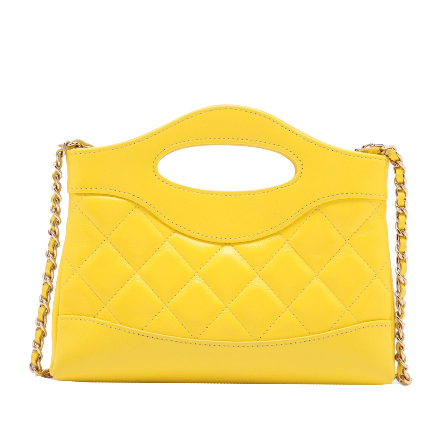 Chanel Nano Shiny Calfskin 31 Shopping Bag