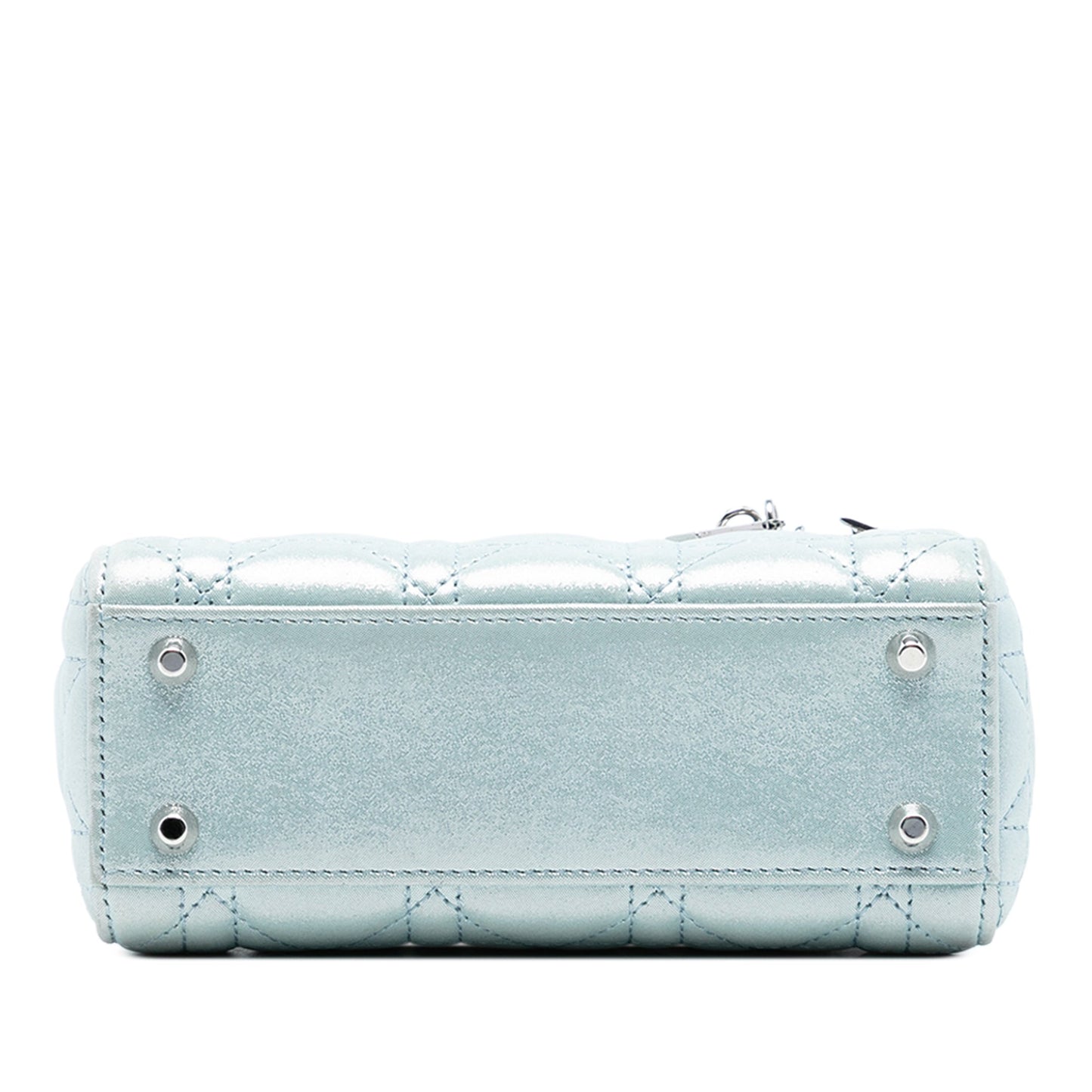 Dior Mini Iridescent Lambskin Cannage Lady Dior