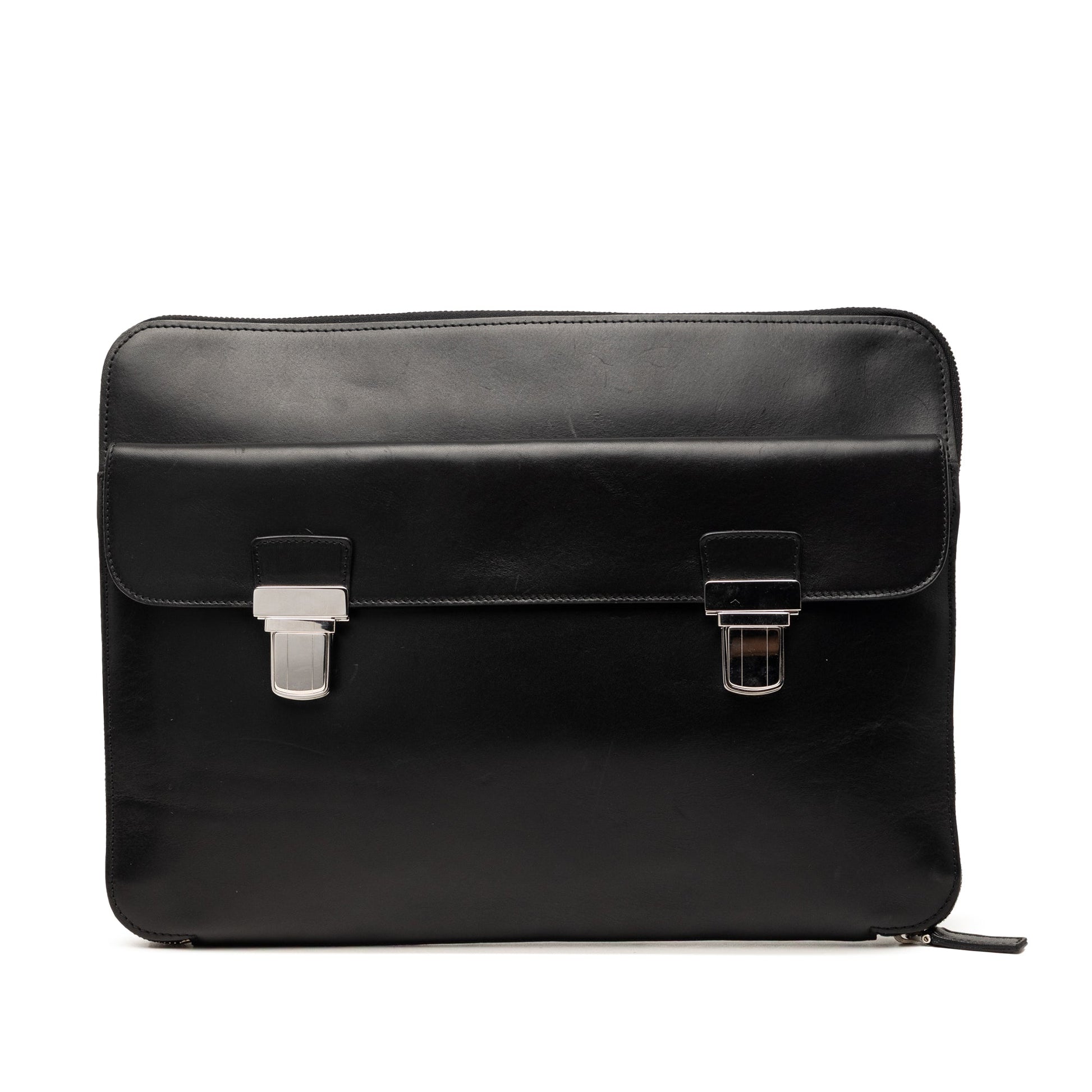 Saint Laurent Leather Clutch